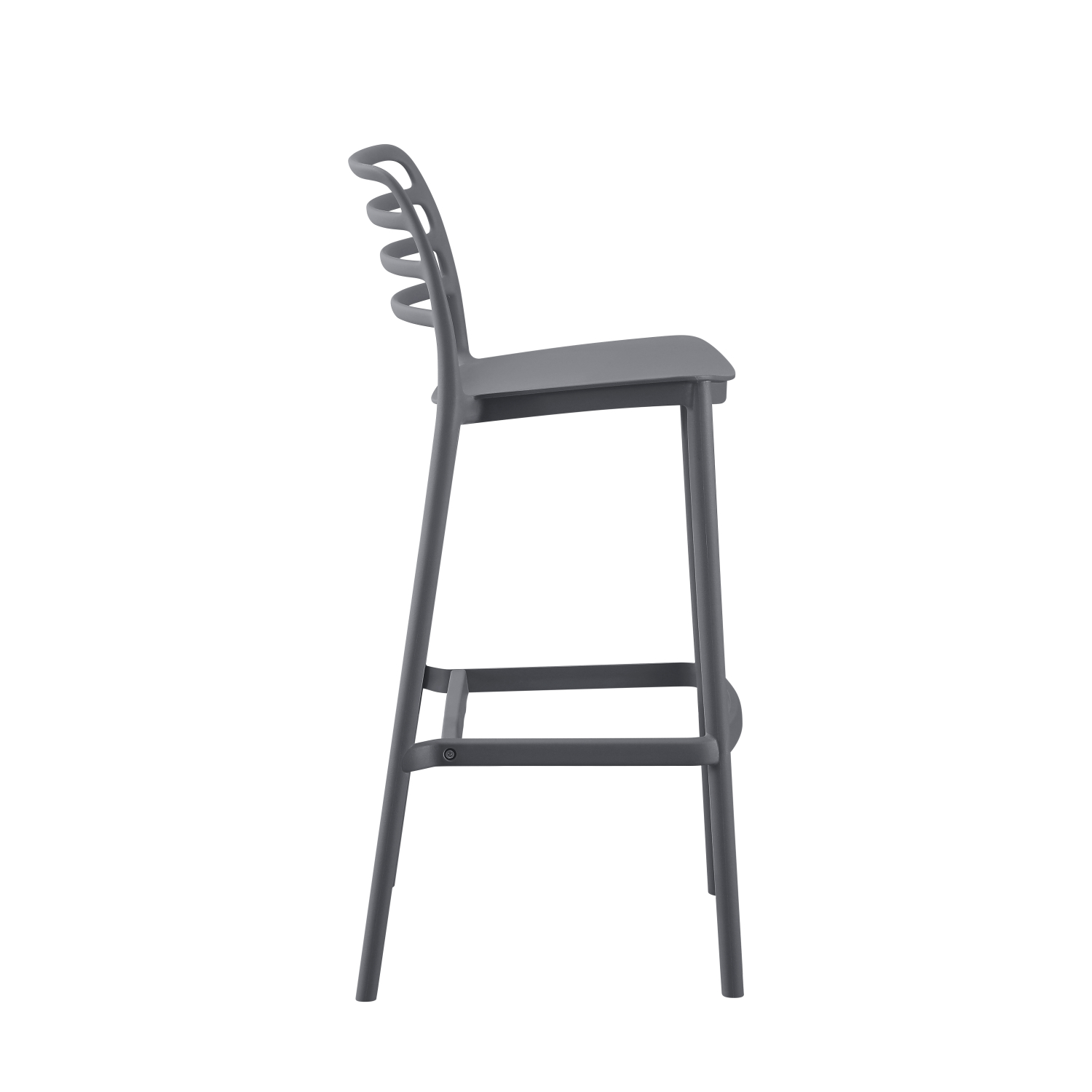 ΣΚΑΜΠΟ BAR ΠΟΛΥΠΡΟΠΥΛΕΝΙΟΥ SNOD HM6099.03 ΓΚΡΙ 37,2x50x101,5Υεκ. 3