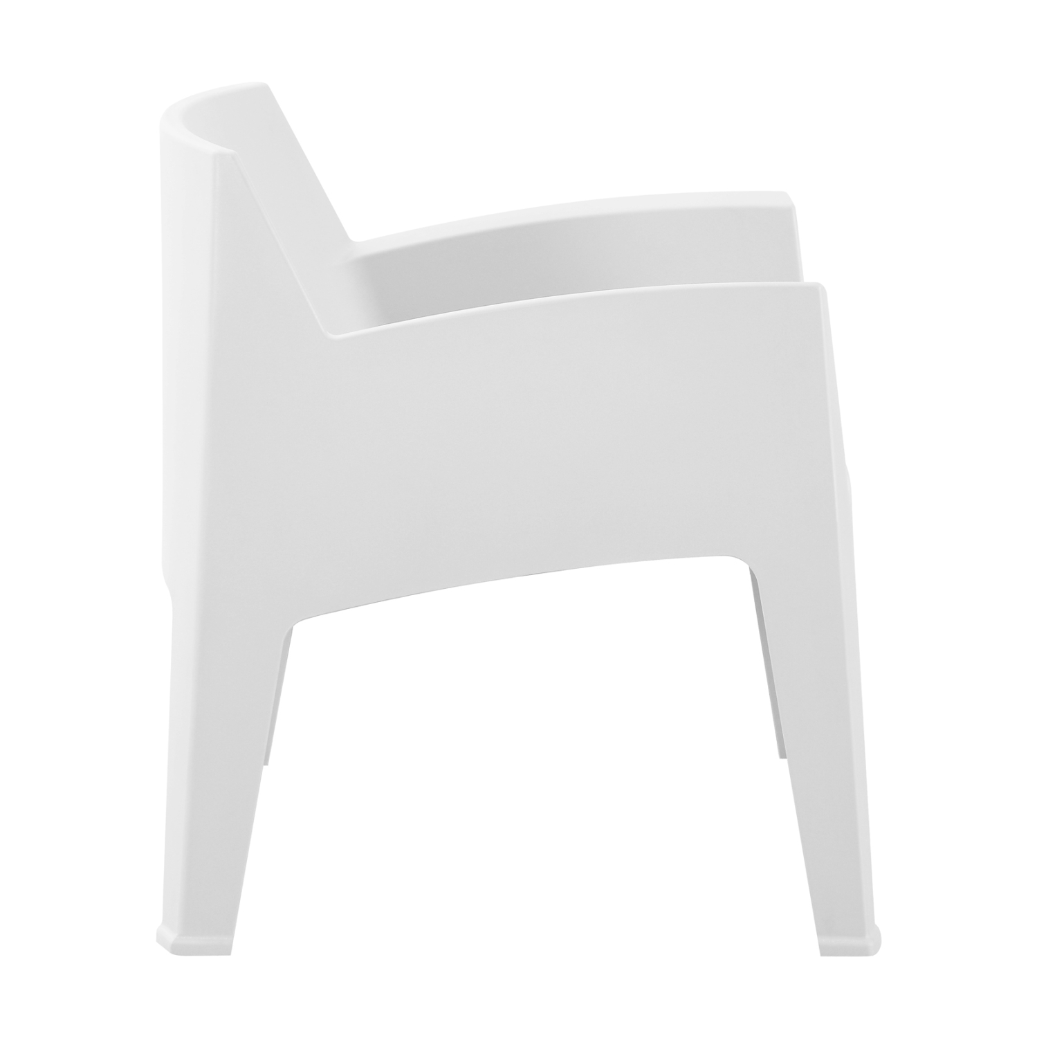ΠΟΛΥΘΡΟΝΑ ΠΟΛΥΠΡΟΠΥΛΕΝΙΟΥ LOUNGE SLEEK HM6365.01 ΛΕΥΚΟ 62x68x73Υεκ. 4