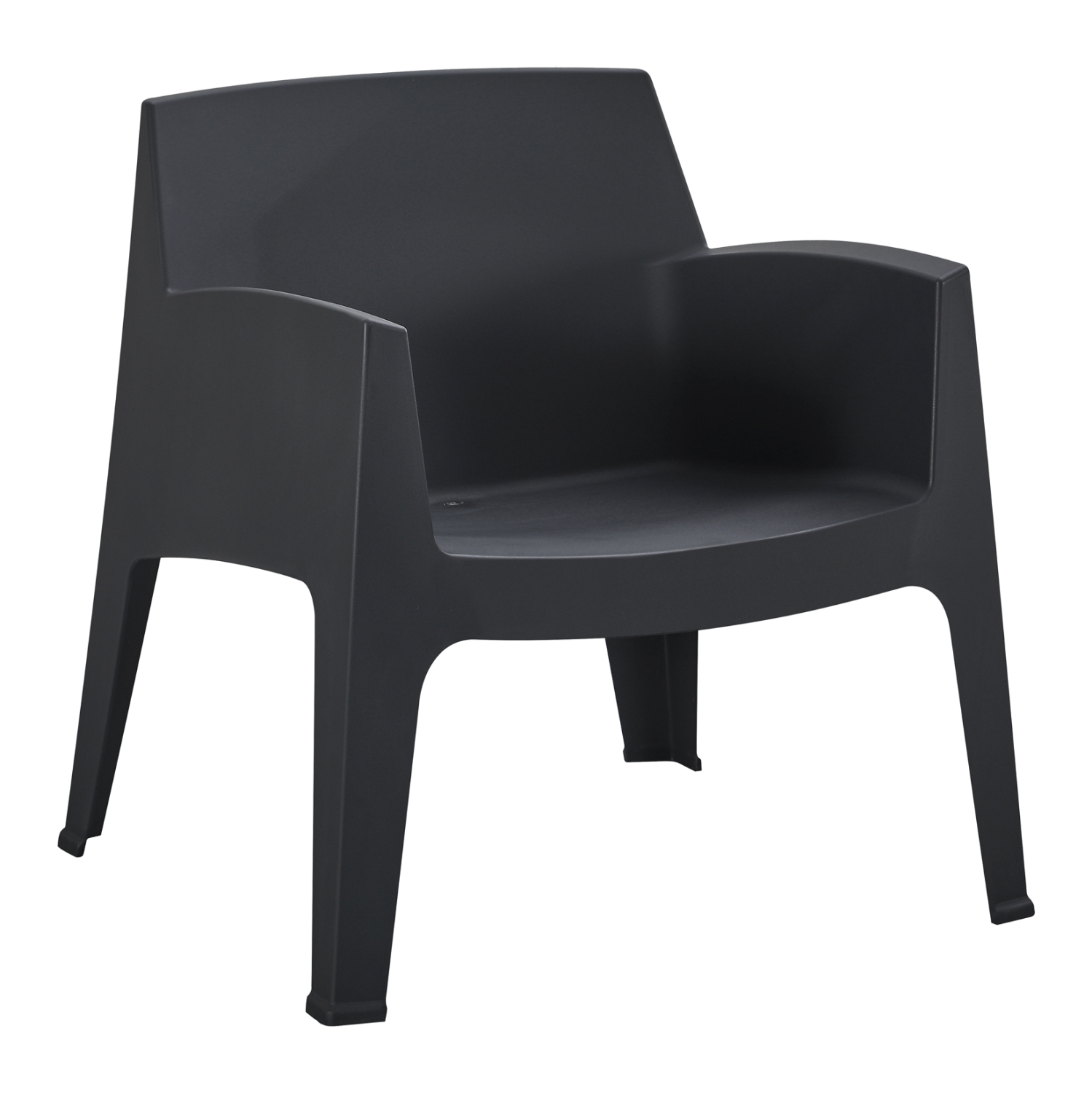 ΠΟΛΥΘΡΟΝΑ ΠΟΛΥΠΡΟΠΥΛΕΝΙΟΥ LOUNGE SLEEK HM6365.02 ΜΑΥΡΟ 62x68x73Υεκ. 1