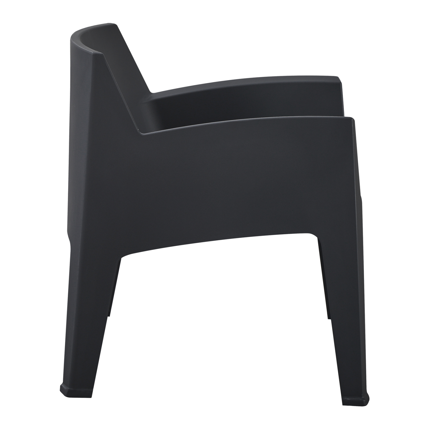 ΠΟΛΥΘΡΟΝΑ ΠΟΛΥΠΡΟΠΥΛΕΝΙΟΥ LOUNGE SLEEK HM6365.02 ΜΑΥΡΟ 62x68x73Υεκ. 4