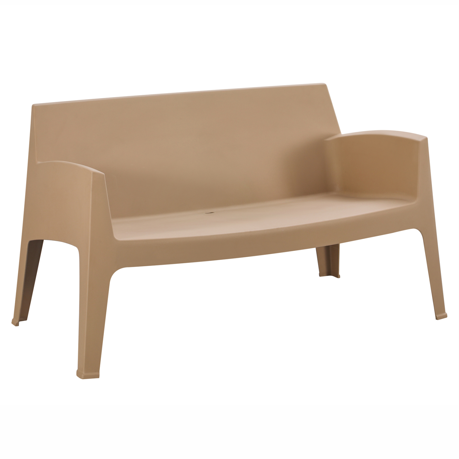 ΚΑΝΑΠΕΣ 2-ΘΕΣΙΟΣ ΠΟΛΥΠΡΟΠΥΛΕΝΙΟΥ SLEEK HM6366.03 ΧΡΩΜΑ ΚΑΠΟΥΤΣΙΝΟ 133x68x73Υεκ. 1