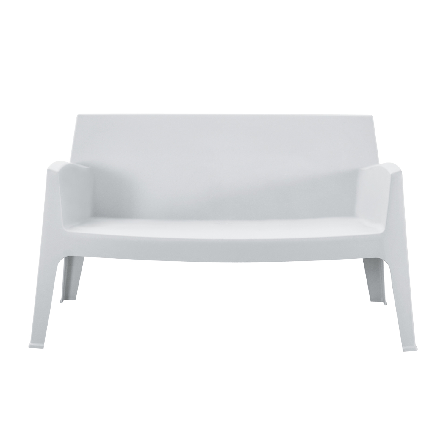 ΚΑΝΑΠΕΣ 2-ΘΕΣΙΟΣ ΠΟΛΥΠΡΟΠΥΛΕΝΙΟΥ SLEEK HM6366.01 ΧΡΩΜΑ ΛΕΥΚΟ 133x68x73Υεκ. 3