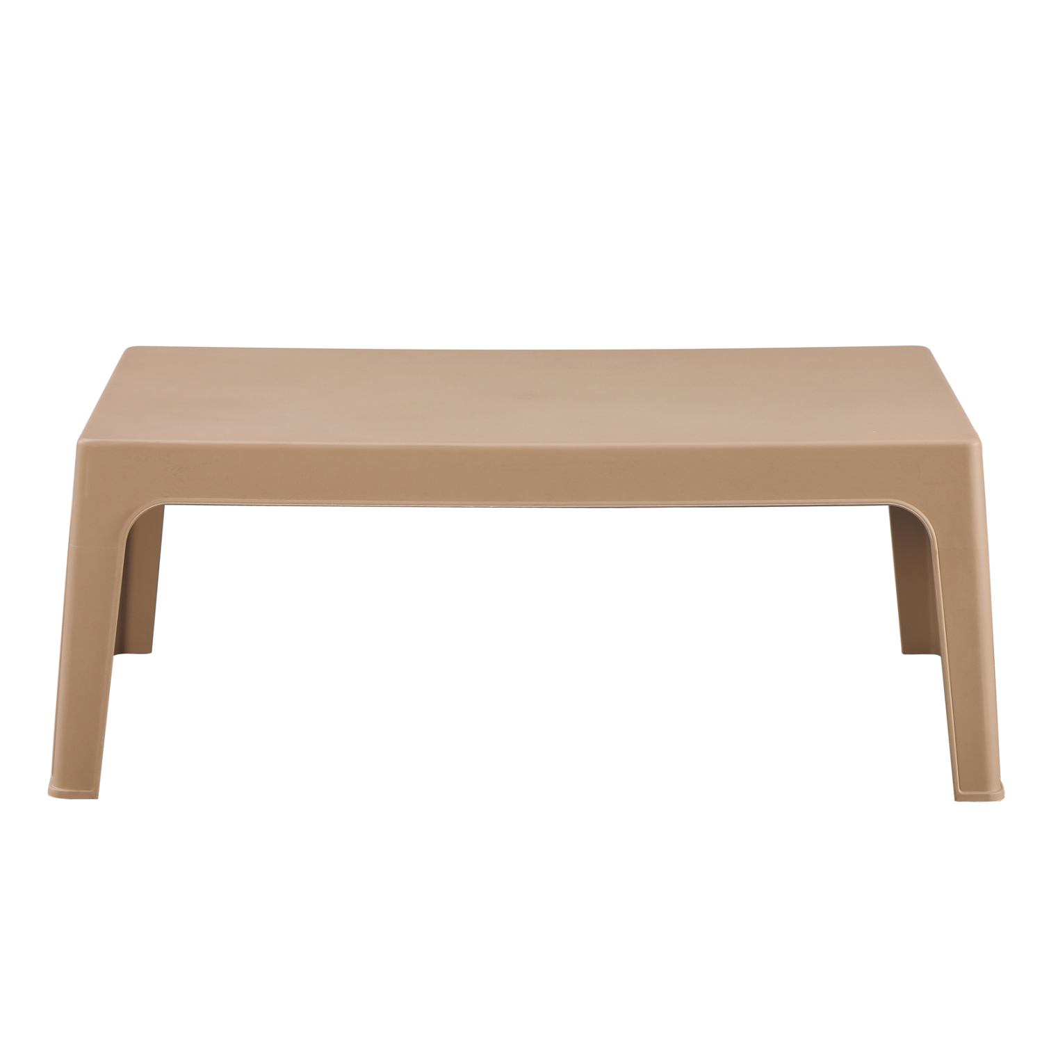 ΤΡΑΠΕΖΑΚΙ ΟΡΘΟΓΩΝΙΟ SLEEK HM6367.03 ΠΟΛΥΠΡΟΠΥΛΕΝΙΟ ΚΑΠΟΥΤΣΙΝΟ 105x64x40Υεκ. 3