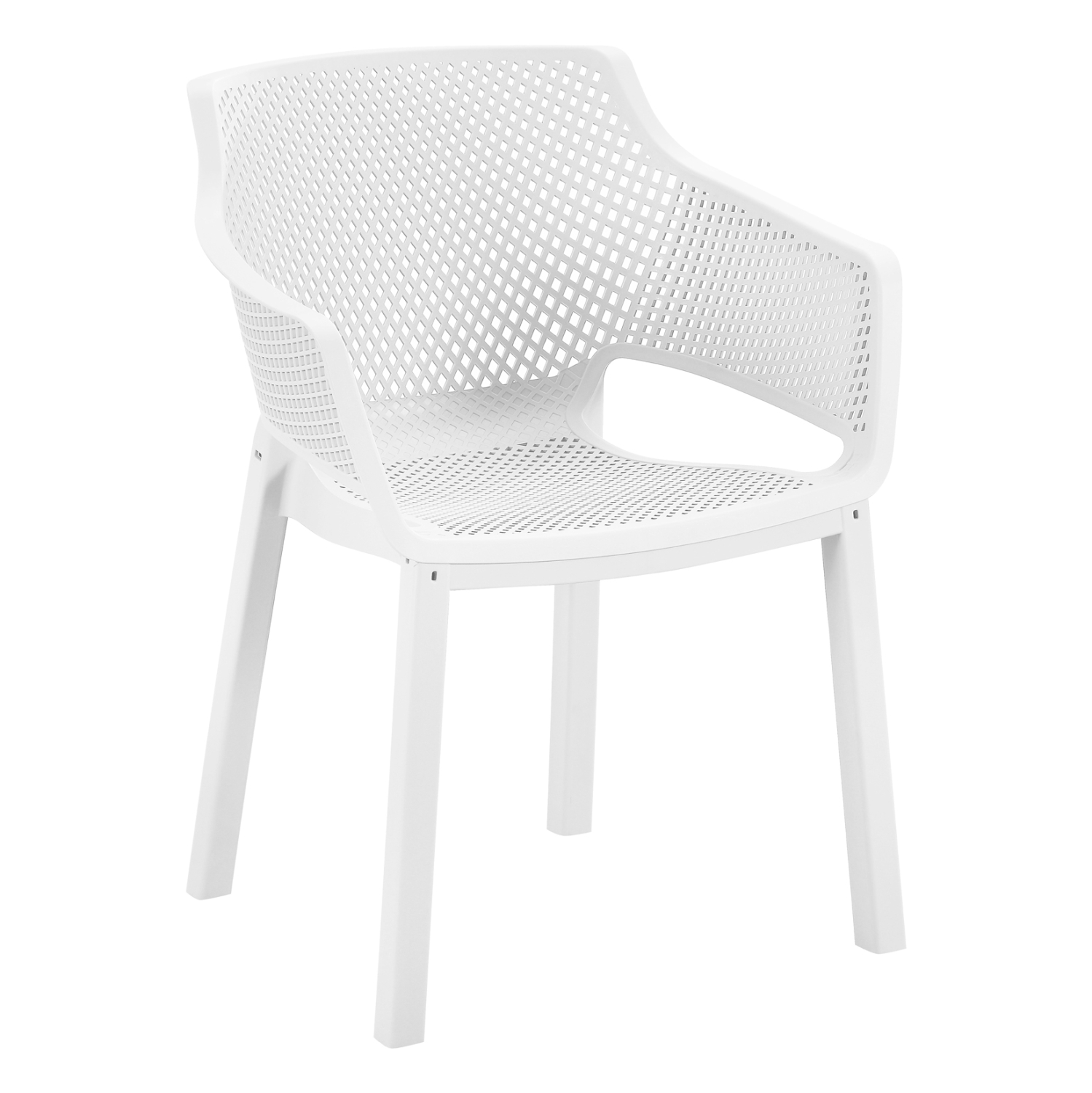 ΠΟΛΥΘΡΟΝΑ ΠΟΛΥΠΡΟΠΥΛΕΝΙΟΥ PEGGY HM6368.01 ΛΕΥΚΟ 60x55x79Υεκ 1