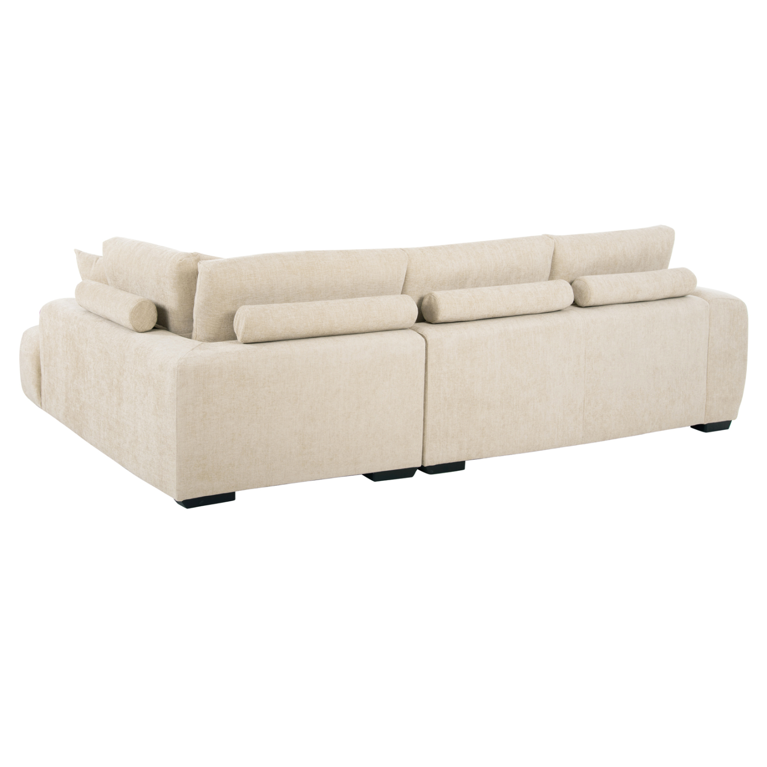 ΚΑΝΑΠΕΣ ΓΩΝΙΑ (ΔΕΞΙΑ) COVEN HM3266.01R ΕΚΡΟΥ ΥΦΑΣΜΑ 298x102-208x85Υεκ. 5