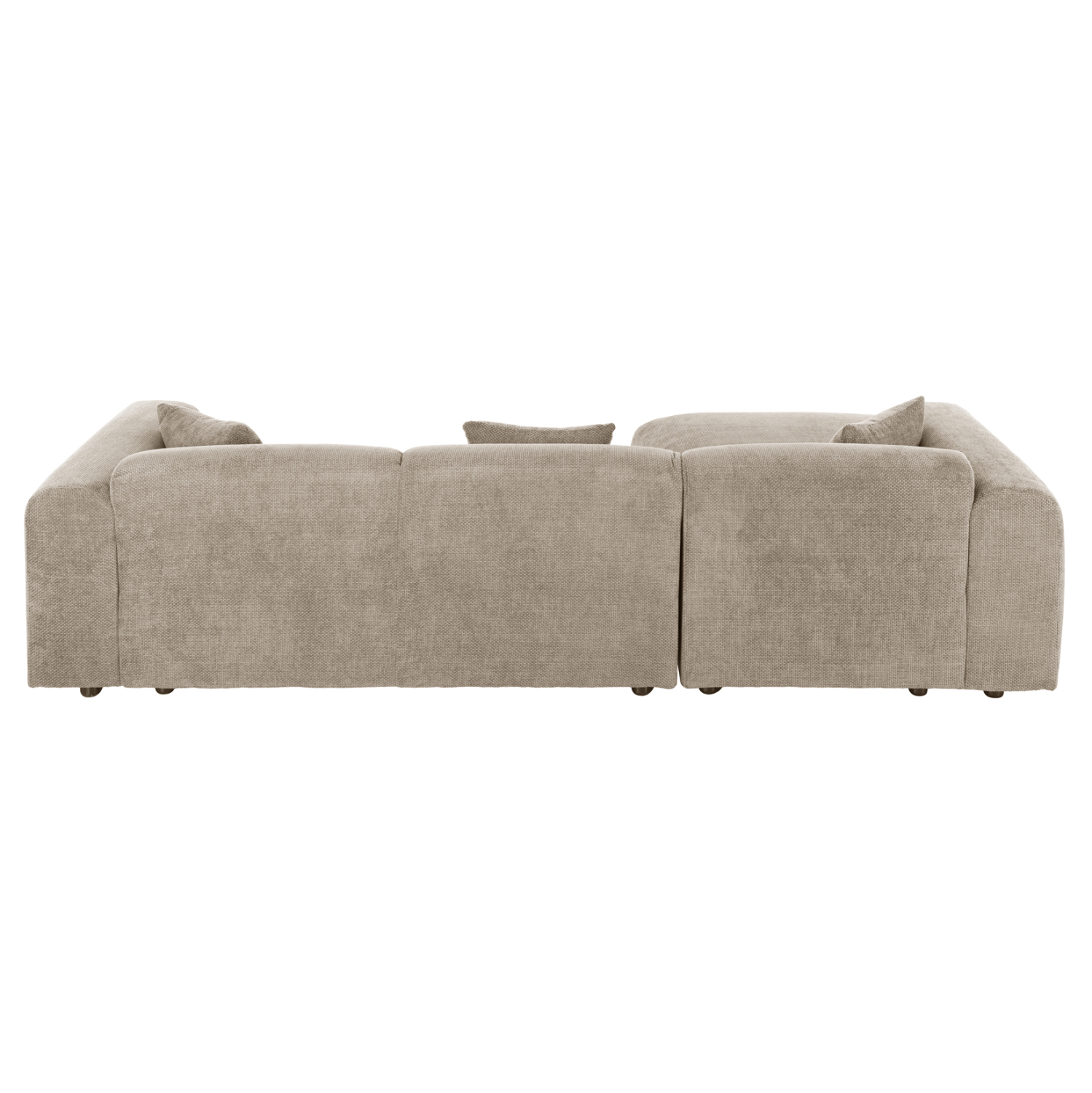 ΚΑΝΑΠΕΣ ΓΩΝΙΑ (ΑΡΙΣΤΕΡΗ) BRICKEN HM3275.01L ΜΠΕΖ ΥΦΑΣΜΑ 110-282x98-160x72Υεκ. 6