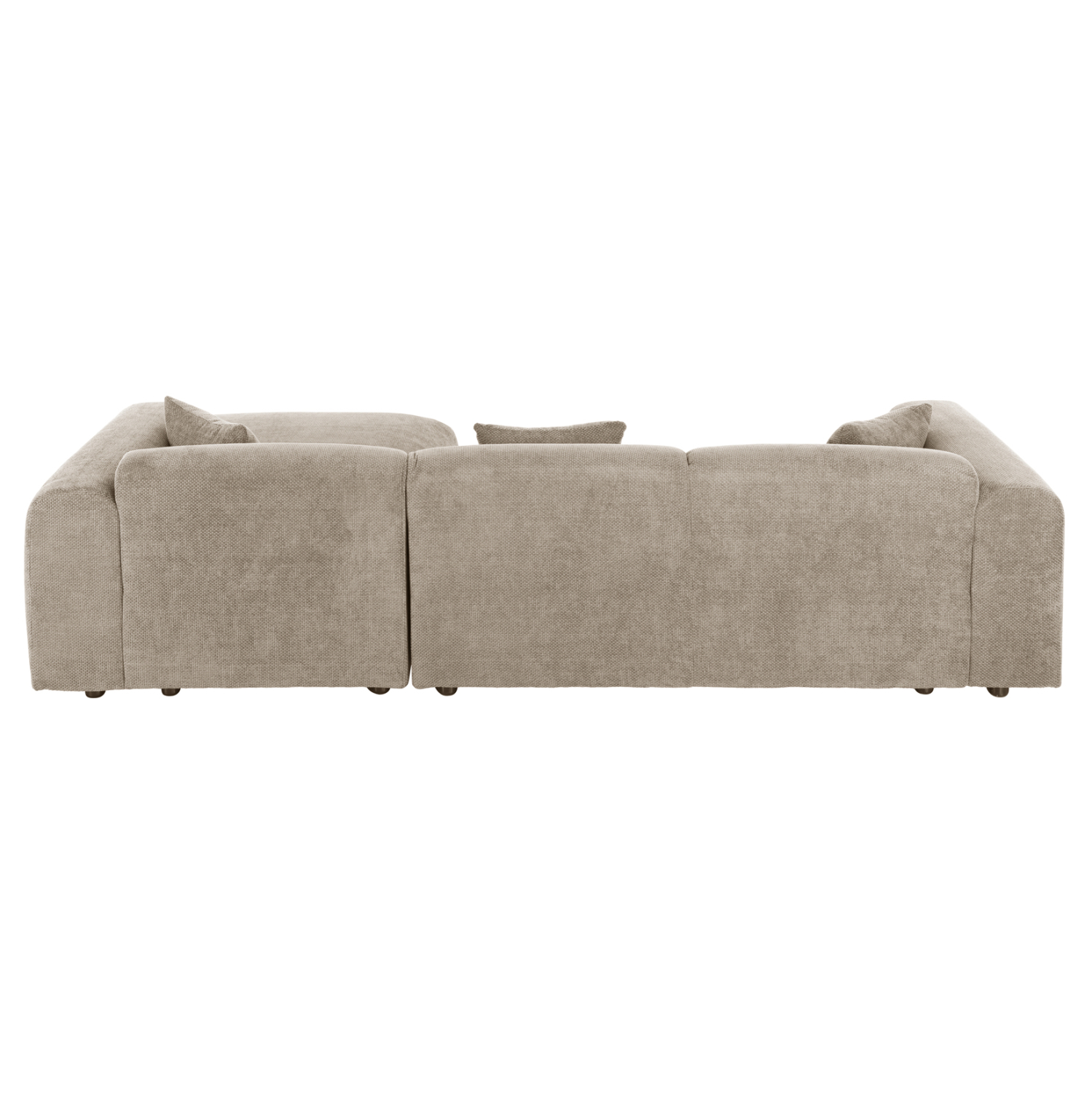 ΚΑΝΑΠΕΣ ΓΩΝΙΑ BRICKEN HM3275.01R ΜΠΕΖ ΥΦΑΣΜΑ 110-282x98-160x72Υεκ. 6