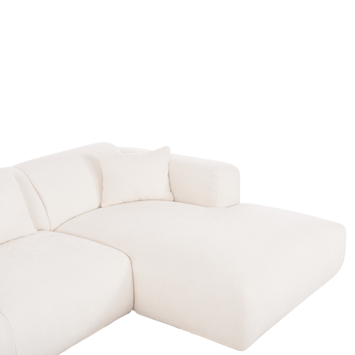 ΚΑΝΑΠΕΣ ΓΩΝΙΑ BRICKEN HM3275.02R ΛΕΥΚΟ ΥΦΑΣΜΑ 110-282x98-160x72Υεκ. 7