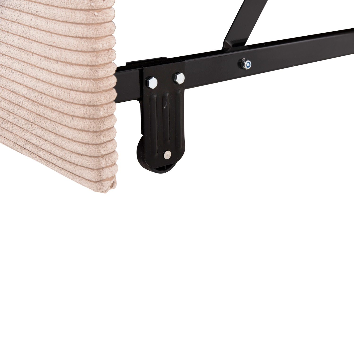 ΚΑΝΑΠΕΣ-ΚΡΕΒΑΤΙ-ΑΡΙΣΤ.ΓΩΝΙΑ ΜΕ ΑΠΟΘ.ΧΩΡΟ ALDO HM3276.01L ΜΠΕΖ ΥΦΑΣΜΑ 256x159x87Υεκ 10