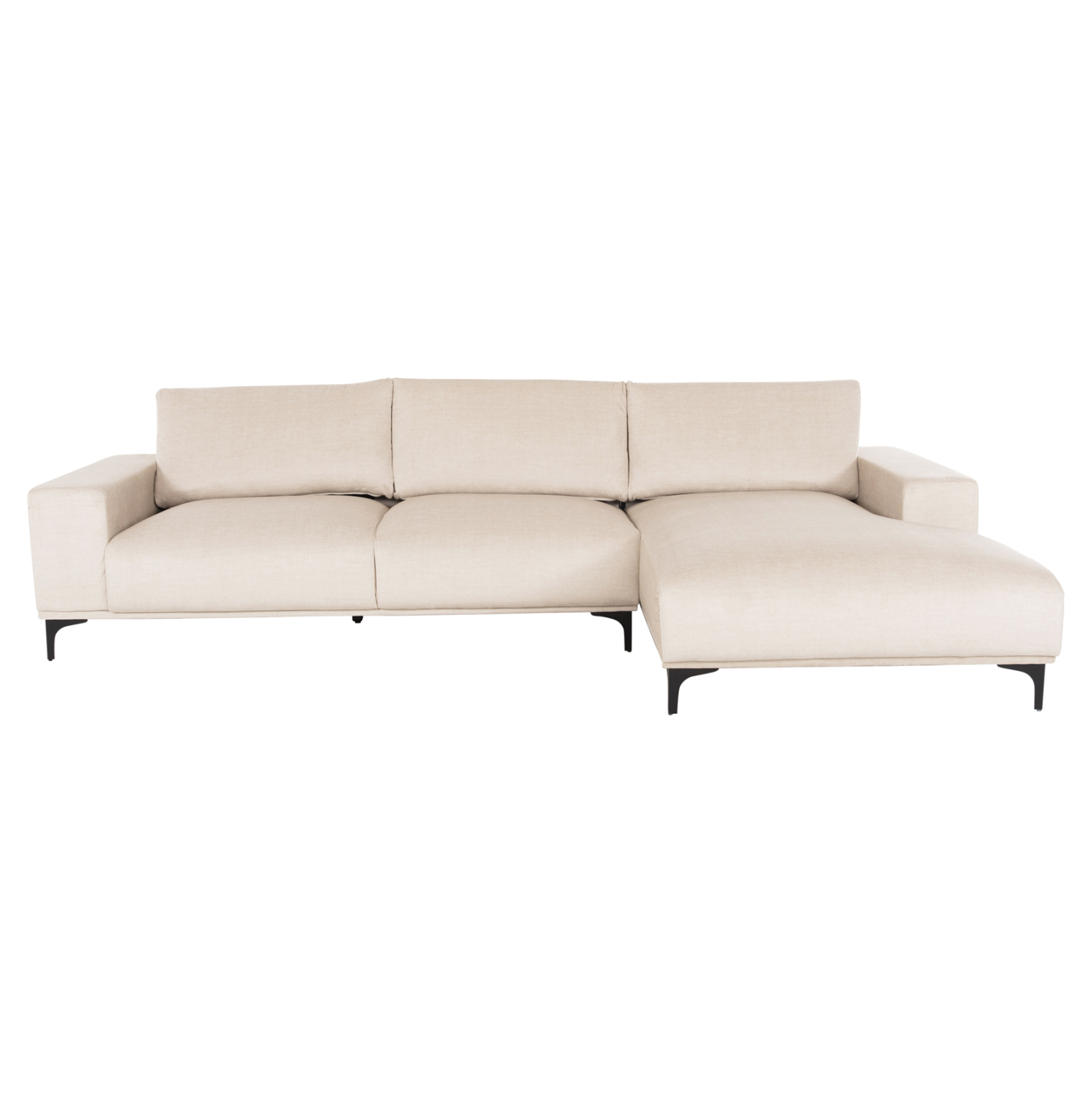 ΚΑΝΑΠΕΣ ΓΩΝΙΑ (ΔΕΞΙΑ) NOA HM3278.01R ΕΚΡΟΥ ΥΦΑΣΜΑ 288x90-157x67-80Υεκ. 3