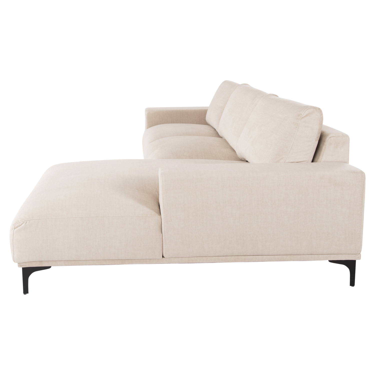 ΚΑΝΑΠΕΣ ΓΩΝΙΑ (ΔΕΞΙΑ) NOA HM3278.01R ΕΚΡΟΥ ΥΦΑΣΜΑ 288x90-157x67-80Υεκ. 6