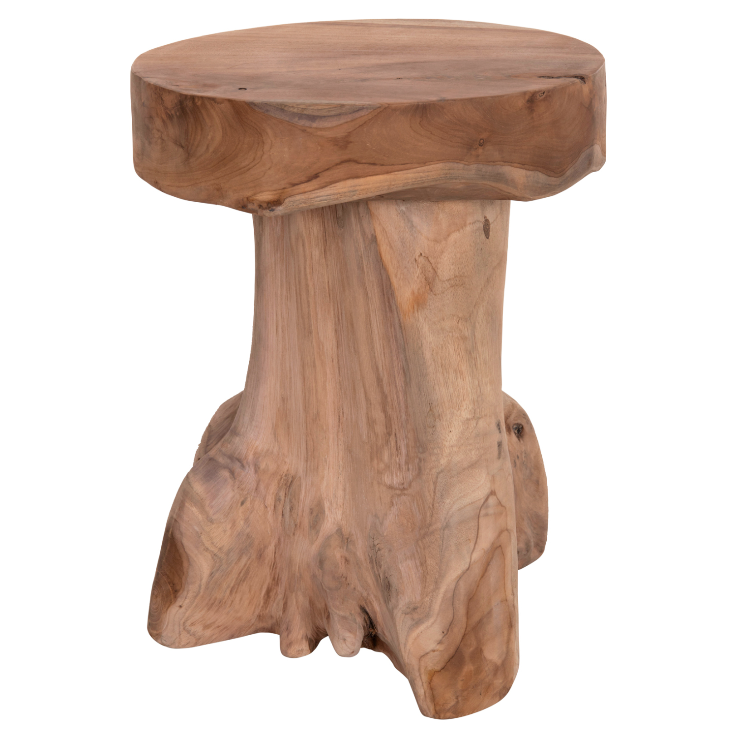 ΒΟΗΘΗΤΙΚΟ ΤΡΑΠΕΖΑΚΙ LOGG HM9351.11 ΜΑΣΙΦ ΞΥΛΟ ΤEAK ΦΥΣΙΚΟ Φ35X45Yεκ. 1