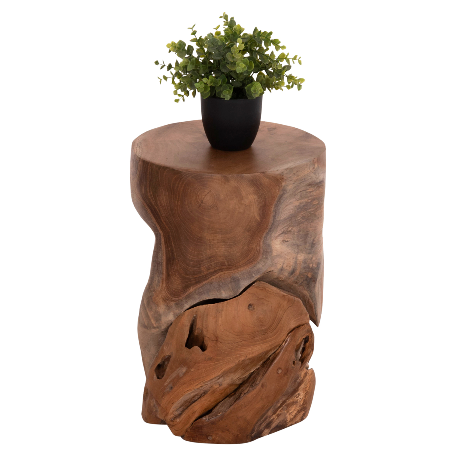 ΒΟΗΘΗΤΙΚΟ ΣΚΑΜΠΟ/ΤΡΑΠΕΖΑΚΙ STOMP HM9350.11 ΞΥΛΟ TEAK-ΦΥΣΙΚΟ Φ30x45Υεκ. 3