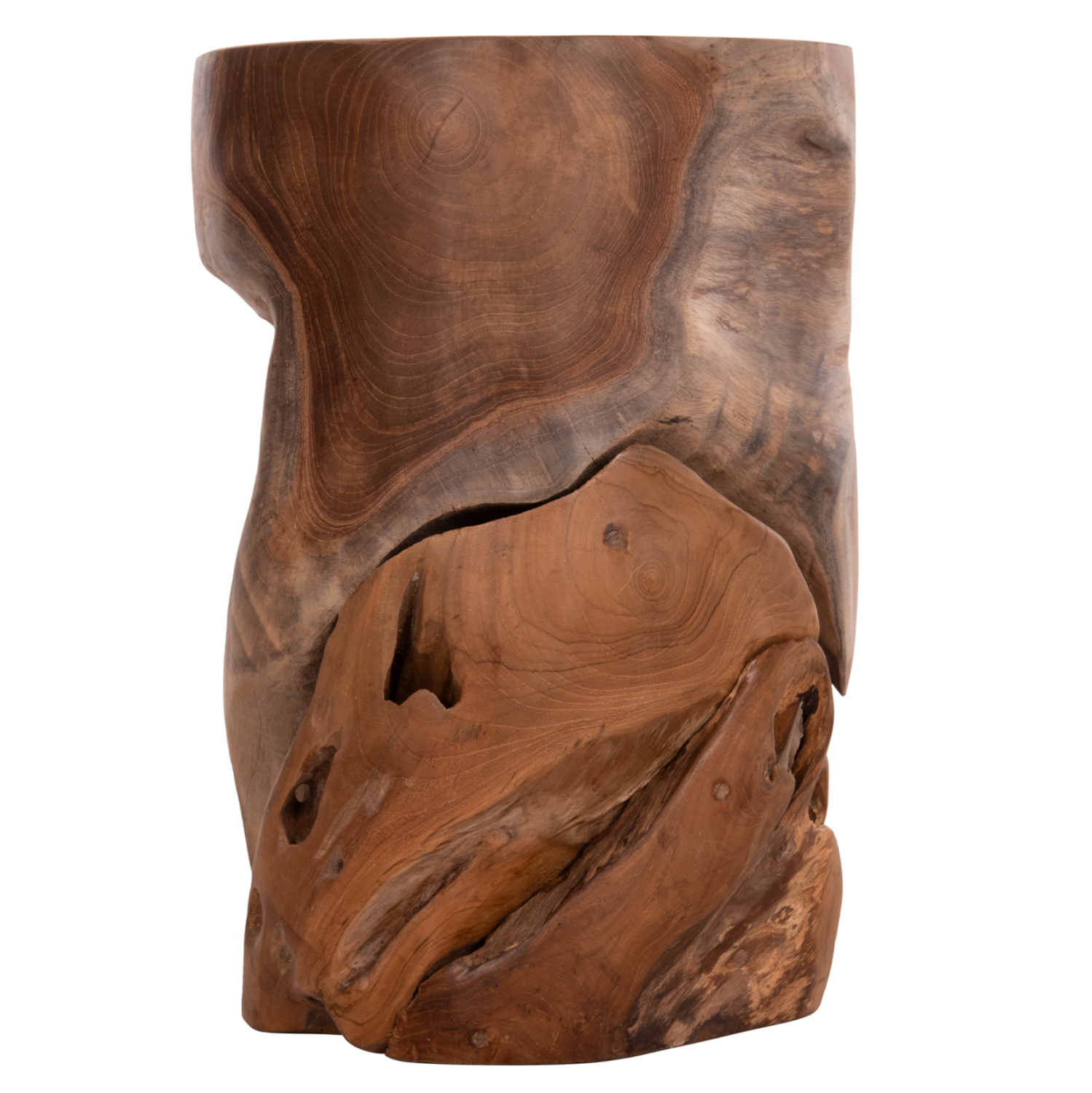 ΒΟΗΘΗΤΙΚΟ ΣΚΑΜΠΟ/ΤΡΑΠΕΖΑΚΙ STOMP HM9350.11 ΞΥΛΟ TEAK-ΦΥΣΙΚΟ Φ30x45Υεκ. 4