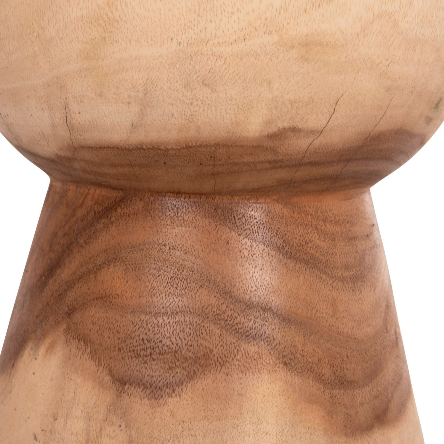 ΣΚΑΜΠΟ ΜΑΜΒΑ ΚΥΛΙΝΔΡΙΚΟ HM9901.11 ΜΑΣΙΦ ΞΥΛΟ SUAR ΣΕ ΦΥΣΙΚΟ Φ30x45Υεκ. 9