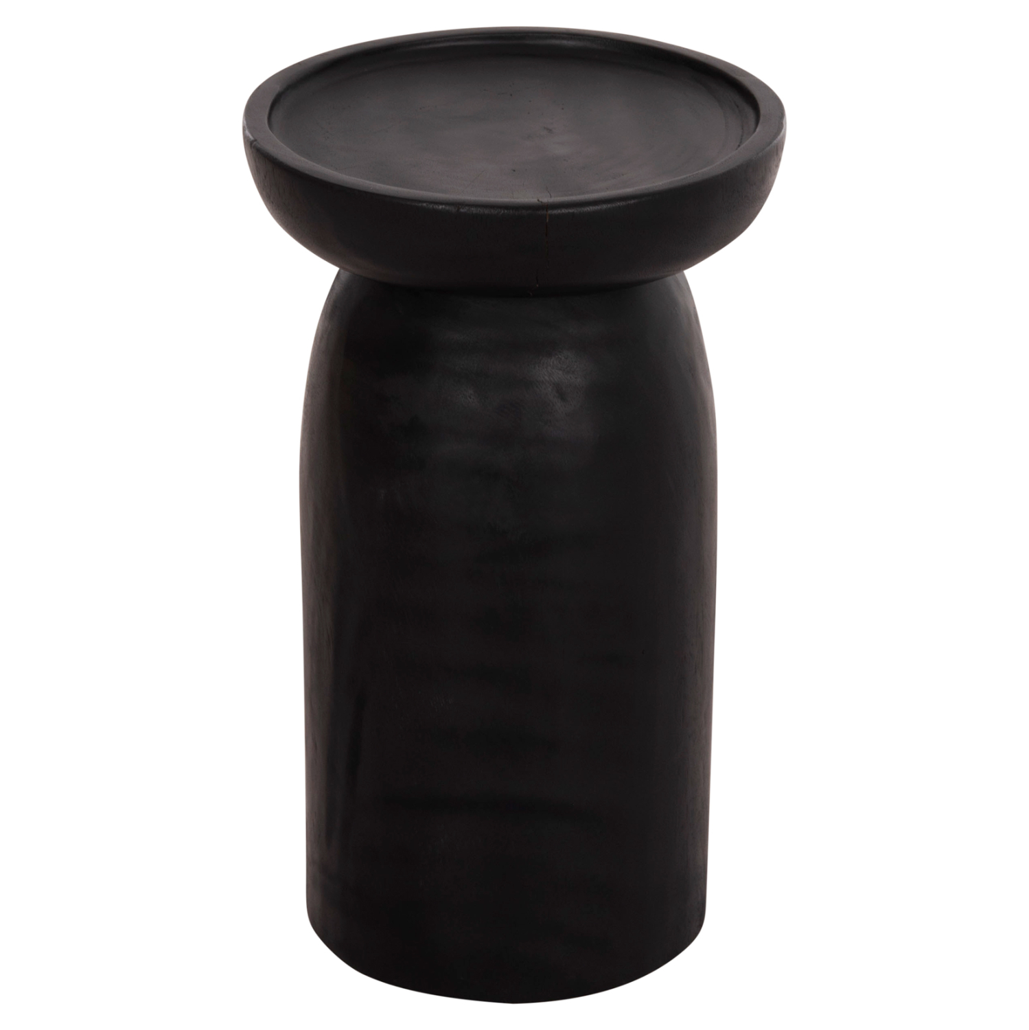 ΤΡΑΠΕΖΙ ΒΟΗΘΗΤΙΚΟ LOKI HM9899.12 ΜΑΣΙΦ ΞΥΛΟ SUAR ΣΕ ΜΑΥΡΟ Φ30x50Υεκ. 1