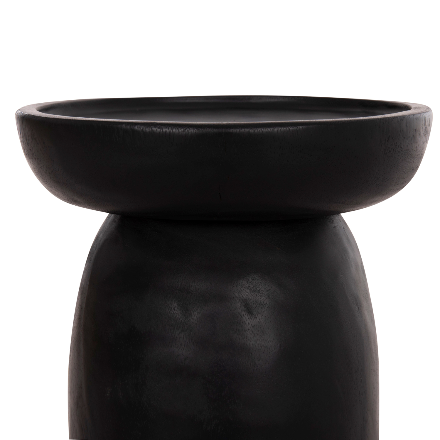 ΤΡΑΠΕΖΙ ΒΟΗΘΗΤΙΚΟ LOKI HM9899.12 ΜΑΣΙΦ ΞΥΛΟ SUAR ΣΕ ΜΑΥΡΟ Φ30x50Υεκ. 9