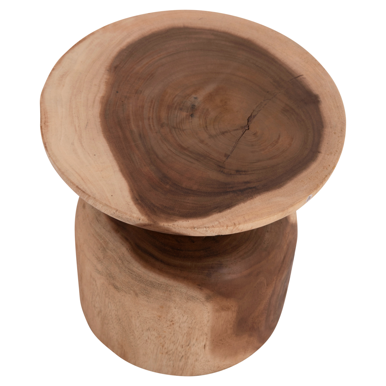 ΒΟΗΘΗΤΙΚΟ ΤΡΑΠΕΖΑΚΙ PUMBE-s HM9892.11 ΞΥΛΟ SUAR--ΦΥΣΙΚΟ Φ40x40Υεκ 10