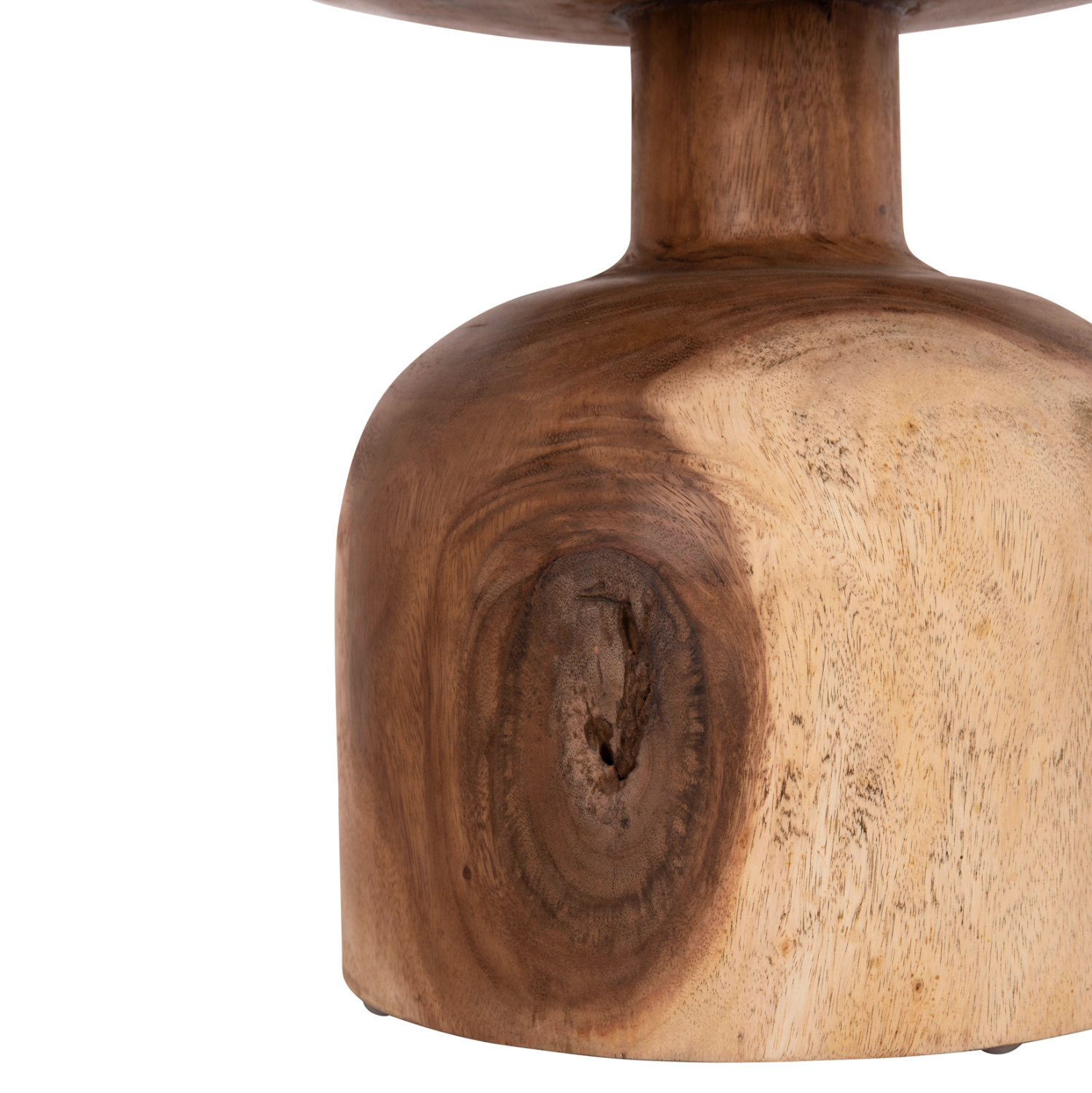 ΒΟΗΘΗΤΙΚΟ ΤΡΑΠΕΖΑΚΙ PUMBE-s HM9892.11 ΞΥΛΟ SUAR--ΦΥΣΙΚΟ Φ40x40Υεκ 8