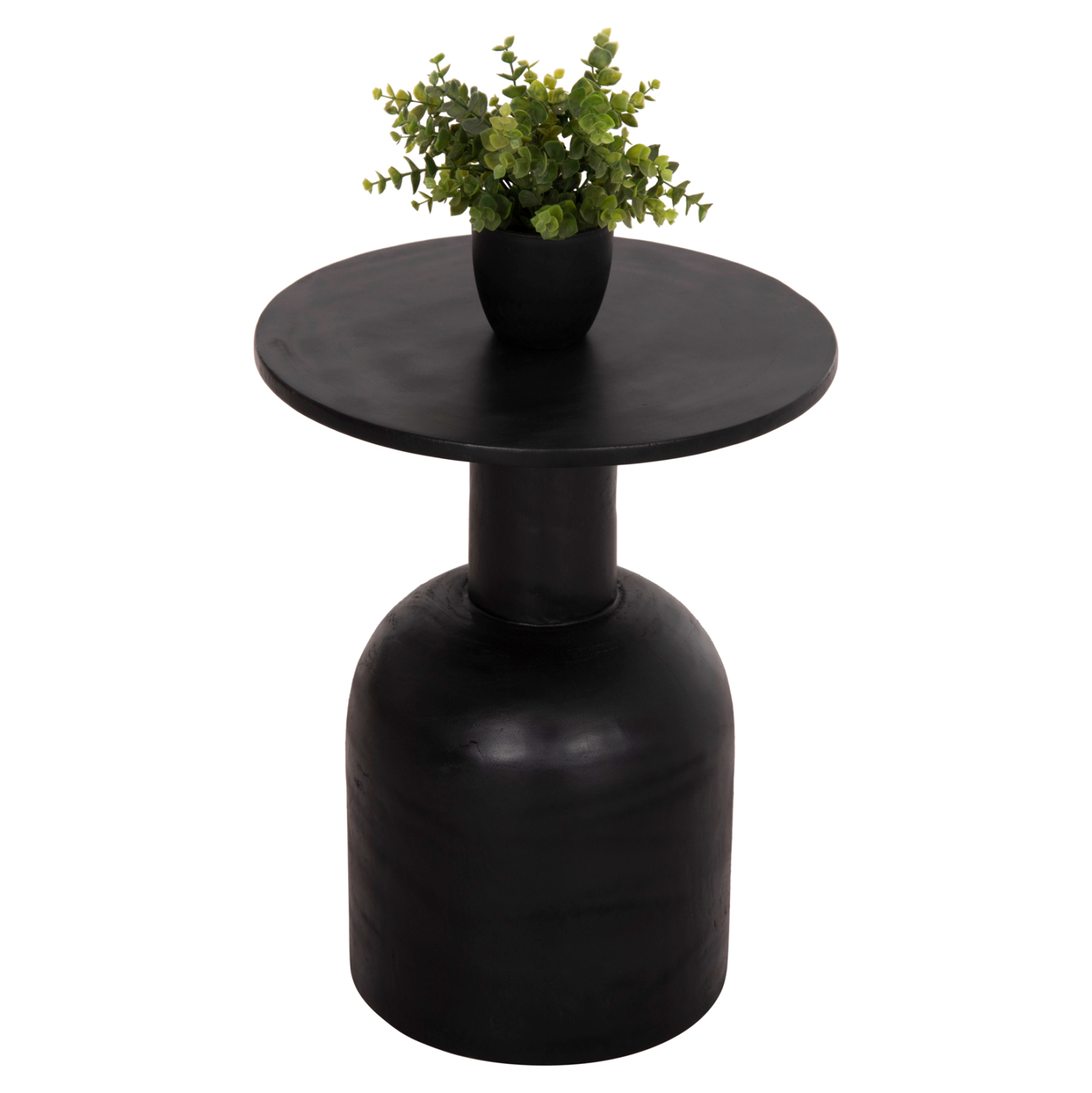 ΒΟΗΘΗΤΙΚΟ ΤΡΑΠΕΖΑΚΙ PUMBE HM9891.12 ΞΥΛΟ SUAR ΣΕ ΜΑΥΡΟ ΧΡΩΜΑ Φ40x50Υεκ 4