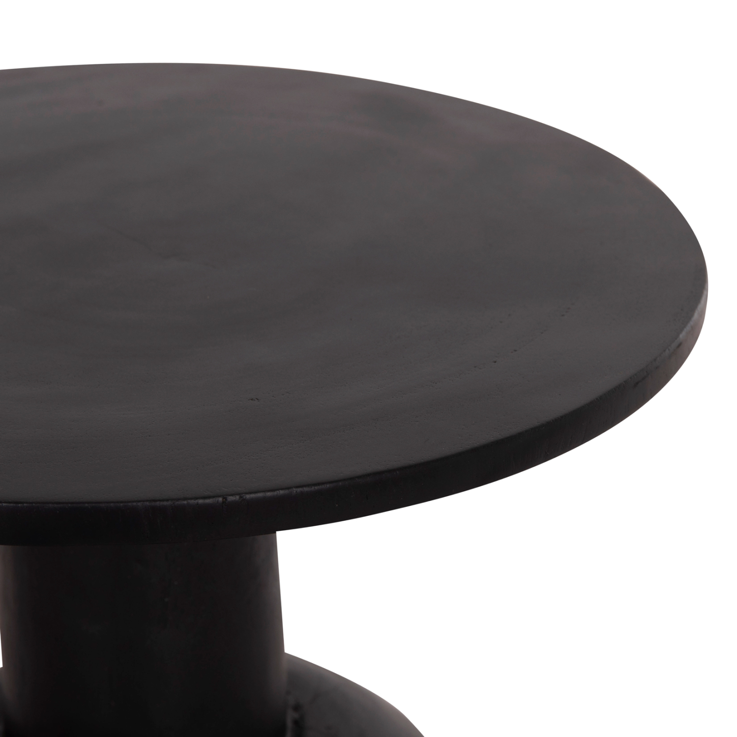 ΒΟΗΘΗΤΙΚΟ ΤΡΑΠΕΖΑΚΙ PUMBE HM9891.12 ΞΥΛΟ SUAR ΣΕ ΜΑΥΡΟ ΧΡΩΜΑ Φ40x50Υεκ 6