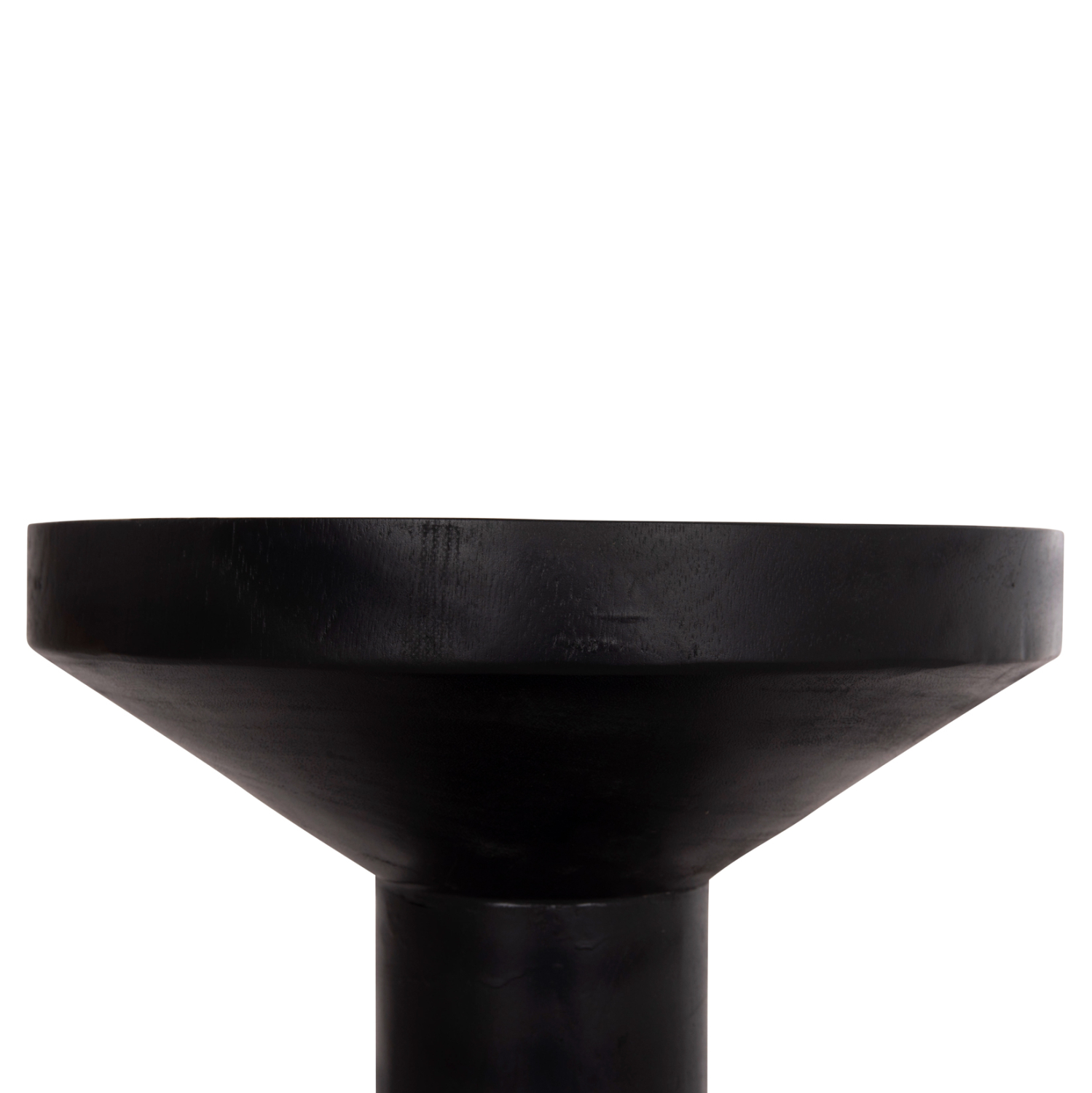 ΤΡΑΠΕΖΙ ΒΟΗΘΗΤΙΚΟ BERMAL HM9889.12 ΜΑΣΙΦ ΞΥΛΟ SUAR ΣΕ ΜΑΥΡΟ Φ35x65Υεκ. 6