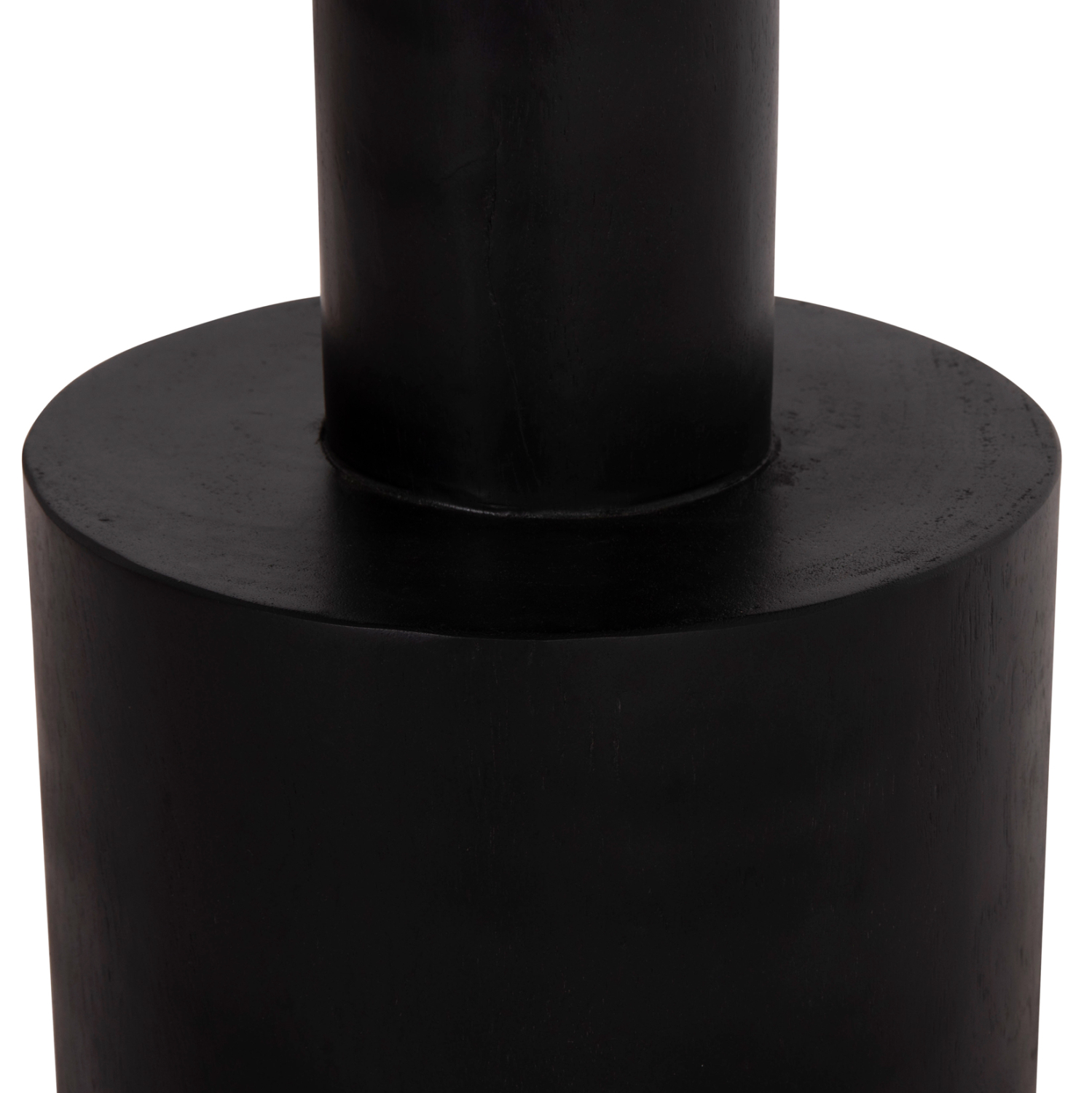 ΤΡΑΠΕΖΙ ΒΟΗΘΗΤΙΚΟ BERMAL HM9889.12 ΜΑΣΙΦ ΞΥΛΟ SUAR ΣΕ ΜΑΥΡΟ Φ35x65Υεκ. 8