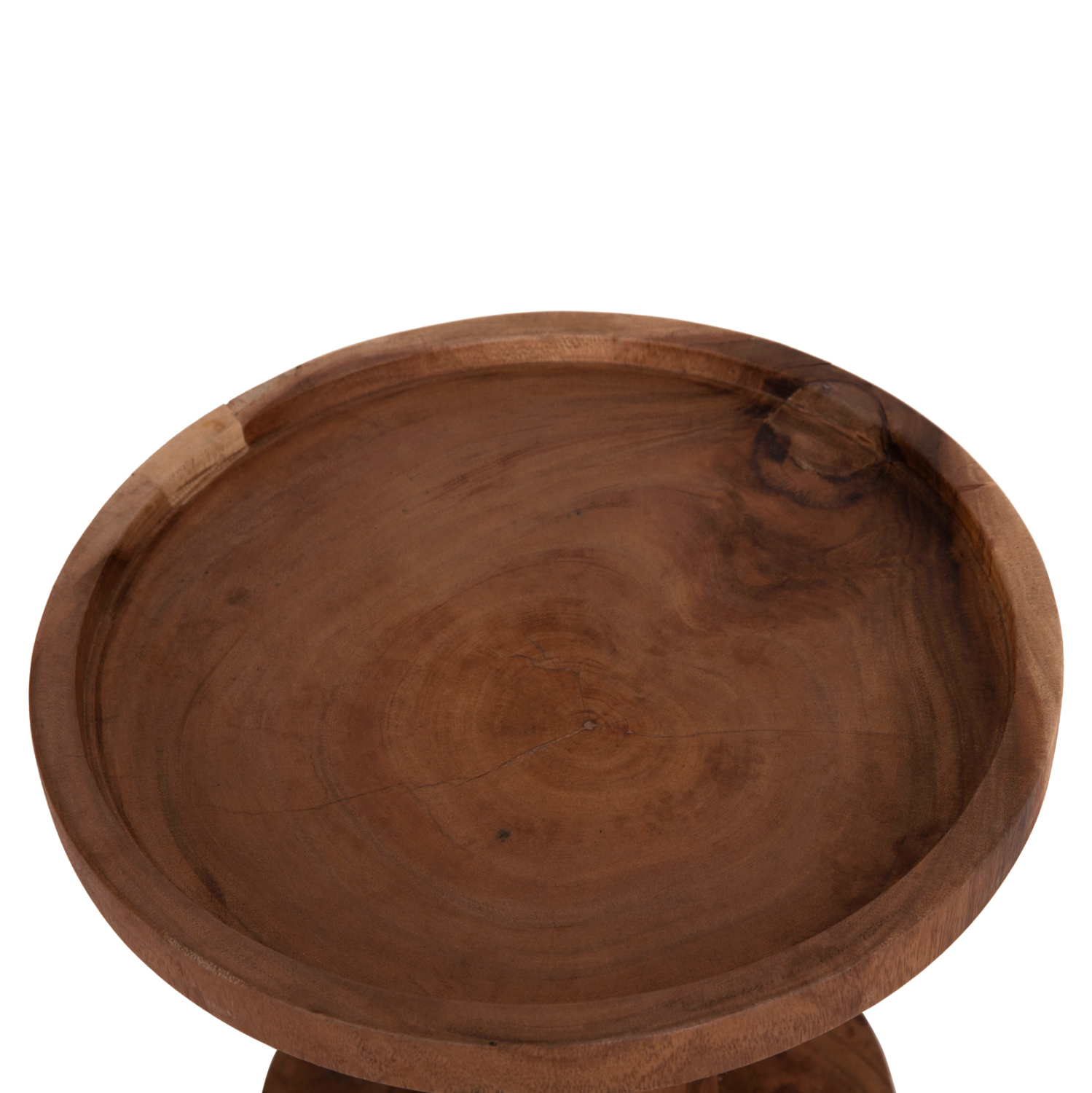 ΤΡΑΠΕΖΙ ΒΟΗΘΗΤΙΚΟ BERMAL HM9889.11 ΜΑΣΙΦ ΞΥΛΟ SUAR ΣΕ ΦΥΣΙΚΟ Φ35x65Υεκ. 6