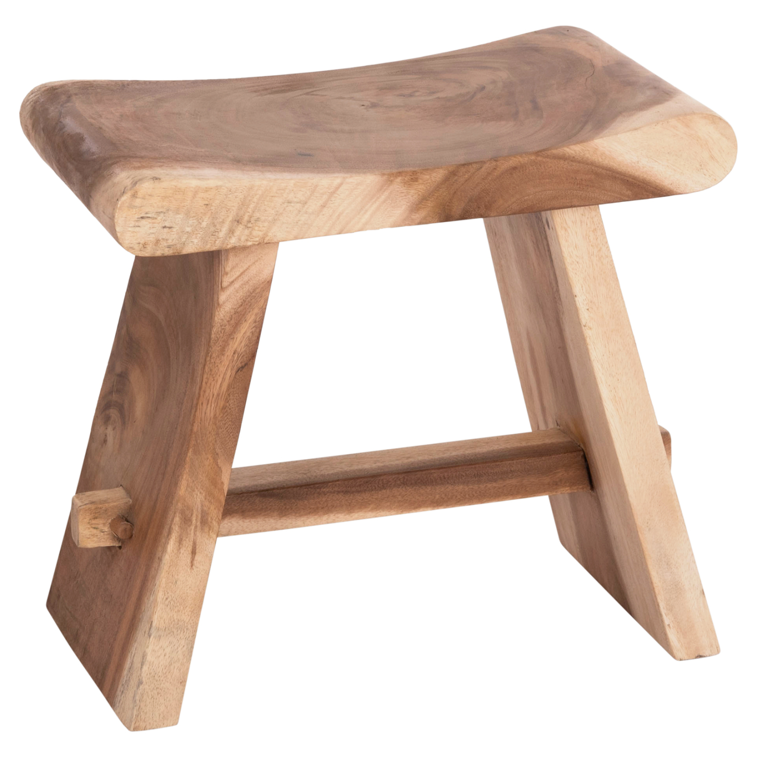 ΒΟΗΘΗΤΙΚΟ ΣΚΑΜΠΟ SADEL HM18294 ΞΥΛΟ SUAR--ΦΥΣΙΚΟ 50x30x45Υεκ. 1