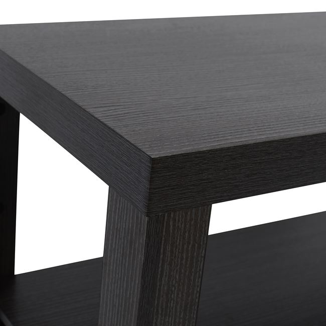 ΤΡΑΠΕΖΙ ΣΑΛΟΝΙΟΥ ALAYNA ΜΕΛΑΜΙΝΗΣ HM2207.01 ZEBRANO 90Χ45Χ45 εκ. 4