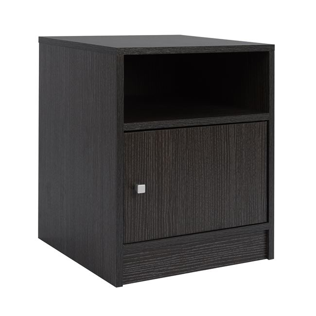 ΚΟΜΟΔΙΝΟ ΜΕΛΑΜΙΝΗΣ MALORY HM2205.01 ZEBRANO 40x40x50 1