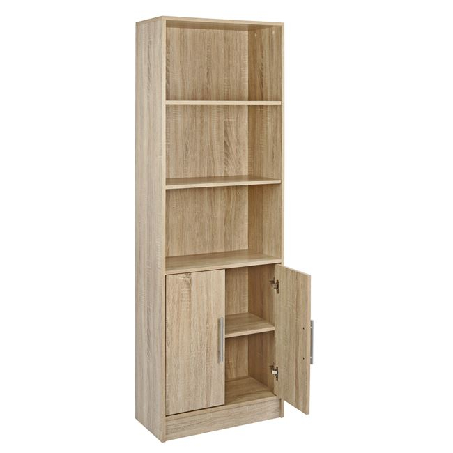 ΒΙΒΛΙΟΘΗΚΗ ΜΕΛΑΜΙΝΗΣ ENSLEY HM2027.02 SONAMA 60X30X180 εκ. 4
