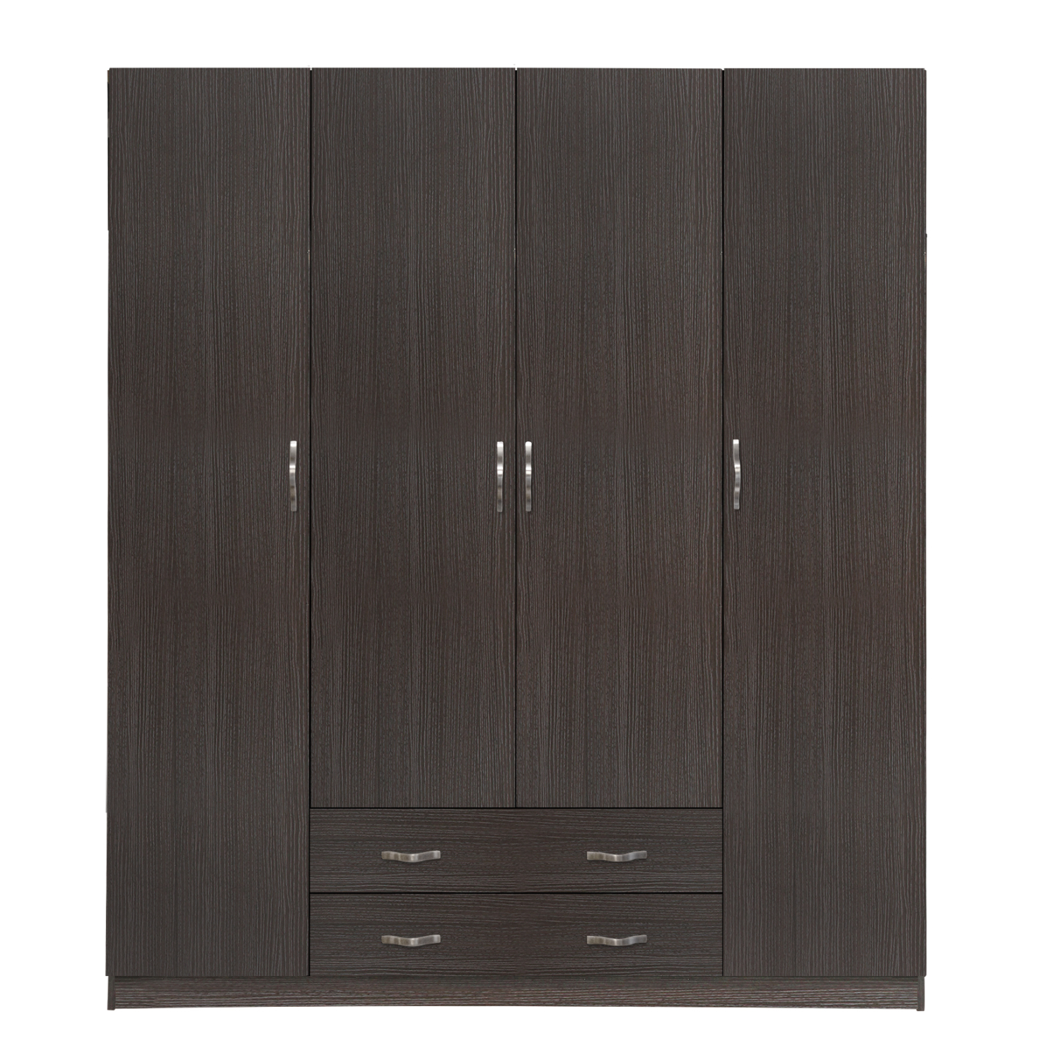 ΝΤΟΥΛΑΠΑ 4ΦΥΛΛΗ ΜΕ 2 ΣΥΡΤΑΡΙΑ AZALEA 200x55.5x180Υ εκ. HM353.01 ZEBRANO 1