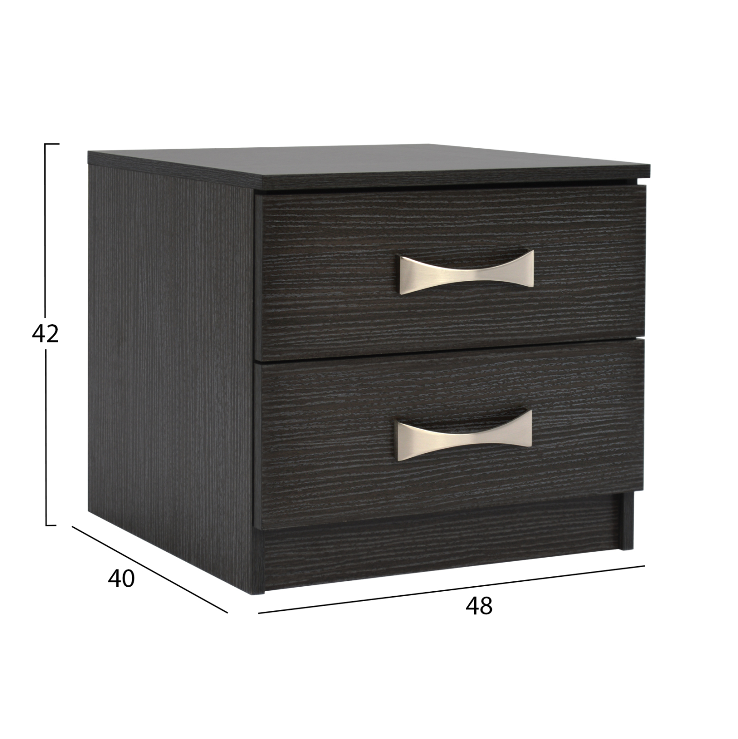 ΚΟΜΟΔΙΝΟ ΜΕ 2 ΣΥΡΤΑΡΙΑ ΚΑΙ ΧΕΡΟΥΛΙ ASHLYN HM2235.01 ZEBRANO 48x40x42Yεκ. 2