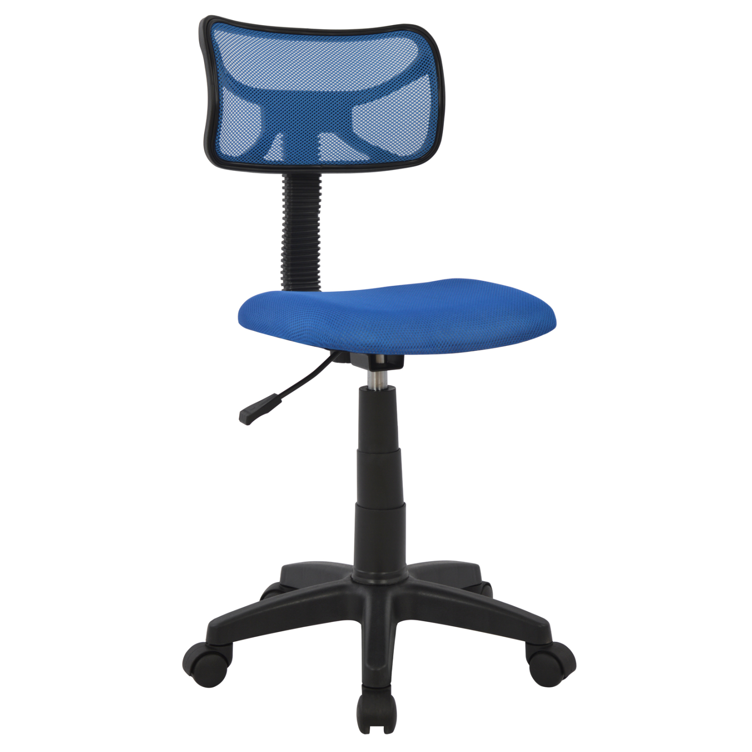 ΚΑΡΕΚΛΑ ΓΡΑΦΕΙΟΥ AKHILA HM1026.06 ΜΠΛΕ ΥΦΑΣΜΑ MESH 40,5x50,5x91,5 εκ. 1