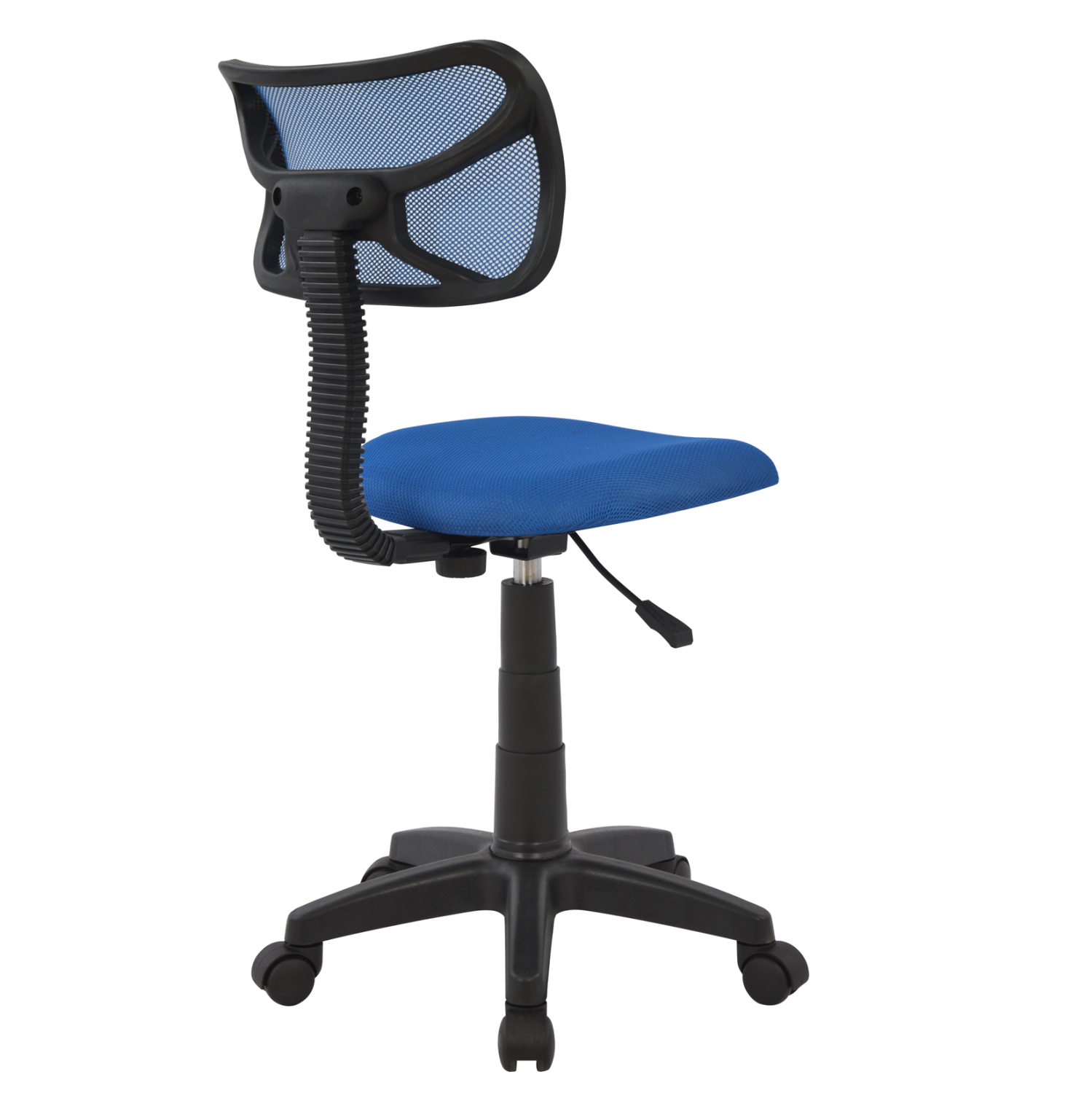 ΚΑΡΕΚΛΑ ΓΡΑΦΕΙΟΥ AKHILA HM1026.06 ΜΠΛΕ ΥΦΑΣΜΑ MESH 40,5x50,5x91,5 εκ. 5