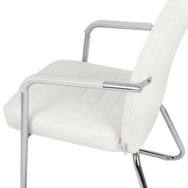 ΠΟΛΥΘΡΟΝΑ DALEY HM1021.02 ΛΕΥΚΗ 55,5x67,5x94 εκ. 8