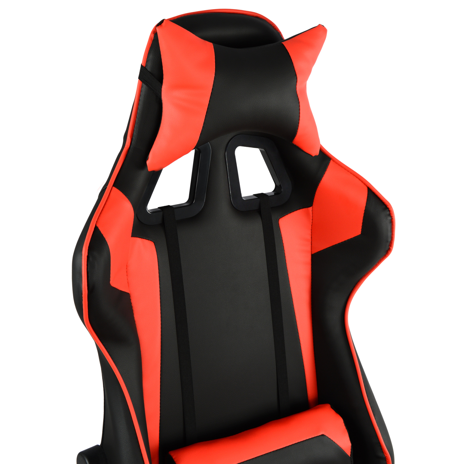 ΠΟΛΥΘΡΟΝΑ GAMING ZAYN HM1056.01 ΜΑΥΡΟ-ΚΟΚΚΙΝΟ PU 67x70x134 εκ. 8