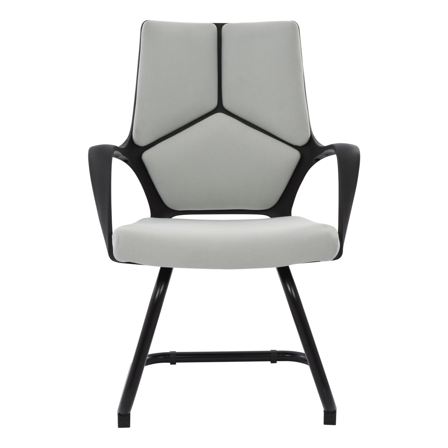 ΚΑΡΕΚΛΑ ΣΥΝΕΡΓΑΣΙΑΣ CENTRIC HM1074.21 ΓΚΡΙ &amp; ΣΚΕΛΕΤΟ ΜΑΥΡΟ 64x60x94,5Yεκ. 3