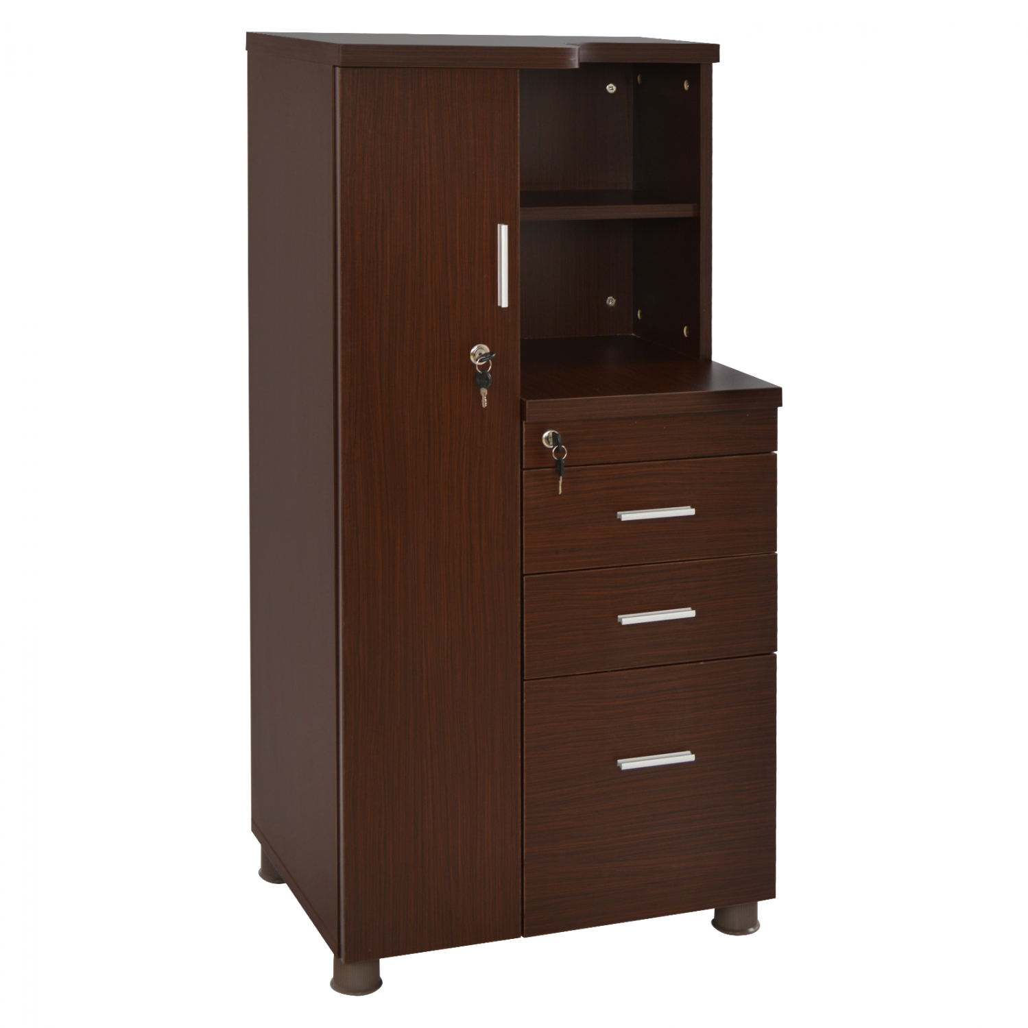 ΝΤΟΥΛΑΠΙ ΓΡΑΦΕΙΟΥ ΕΠΑΓΓΕΛΜΑΤΙΚΟ WENGE  HM2052.02L 60x46x120 1