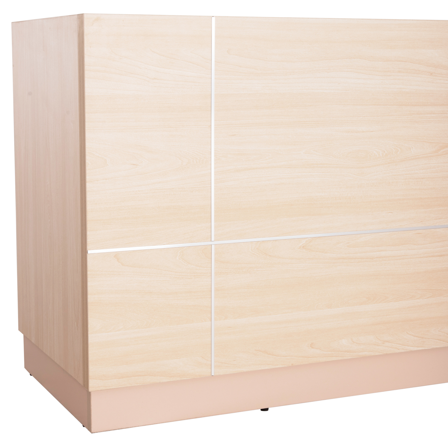 ΓΡΑΦΕΙΟ ΥΠΟΔΟΧΗΣ DALTON HM2068.02 ΜΕΛΑΜΙΝΗ ΣΕ SONAMA-ΜΠΕΖ 240x80x106Υεκ. 6