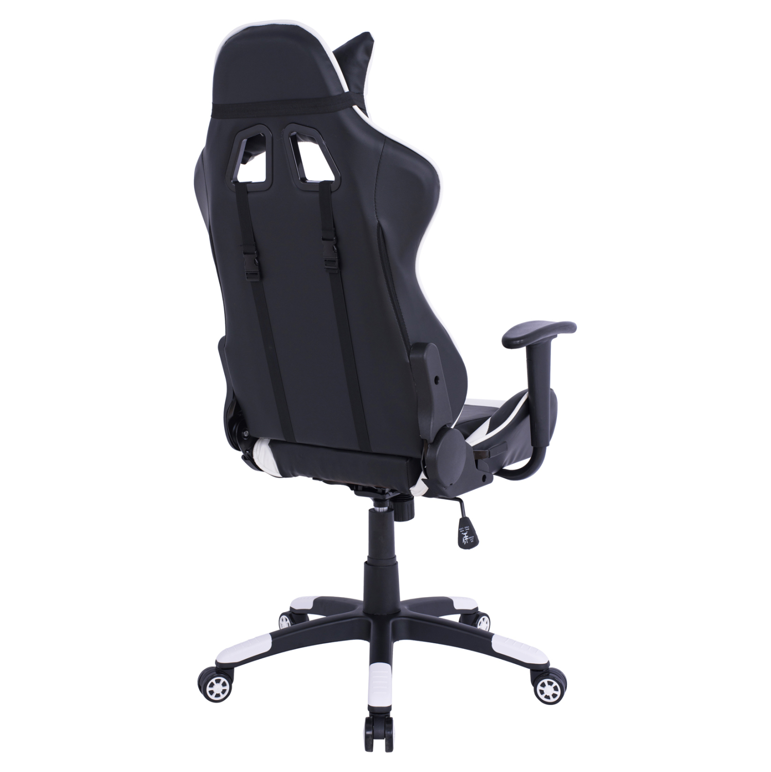 ΠΟΛΥΘΡΟΝΑ GAMING DARIUS HM1072.04 ΜΑΥΡΗ-ΛΕΥΚΗ 66,5x70x(122-129) cm 5