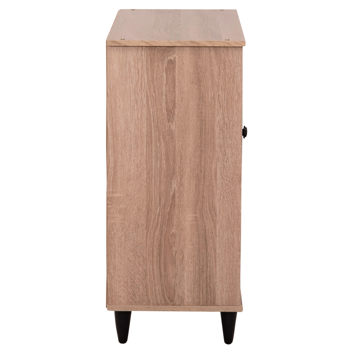 ΠΑΠΟΥΤΣΟΘΗΚΗ ΞΥΛΙΝΗ MCKENNA HM2266.02 ΣΕ ΧΡΩΜΑ SONAMA-ΜΑΥΡΟ 77x30x69Υεκ. 4