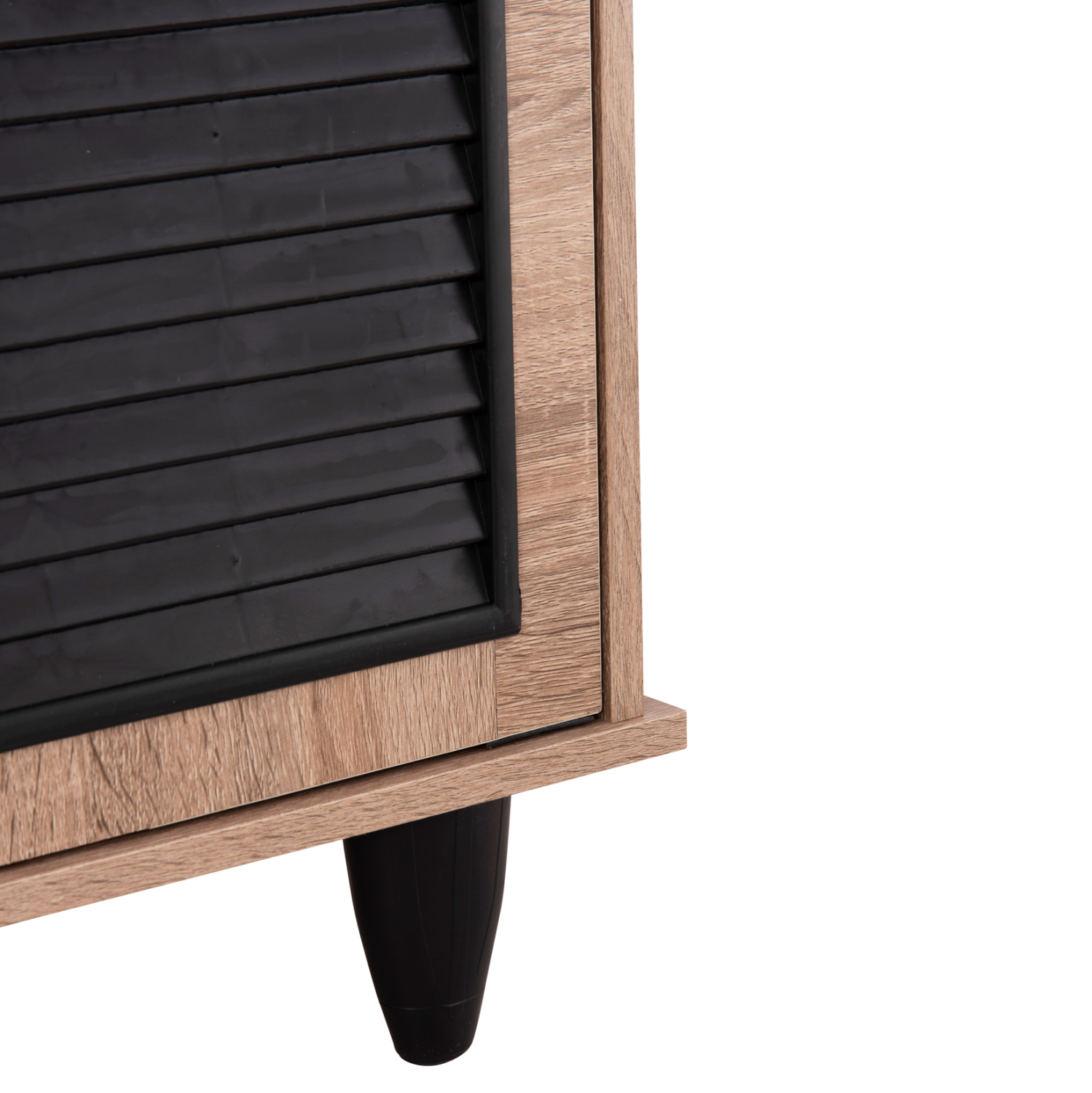 ΠΑΠΟΥΤΣΟΘΗΚΗ ΞΥΛΙΝΗ MCKENNA HM2266.02 ΣΕ ΧΡΩΜΑ SONAMA-ΜΑΥΡΟ 77x30x69Υεκ. 9