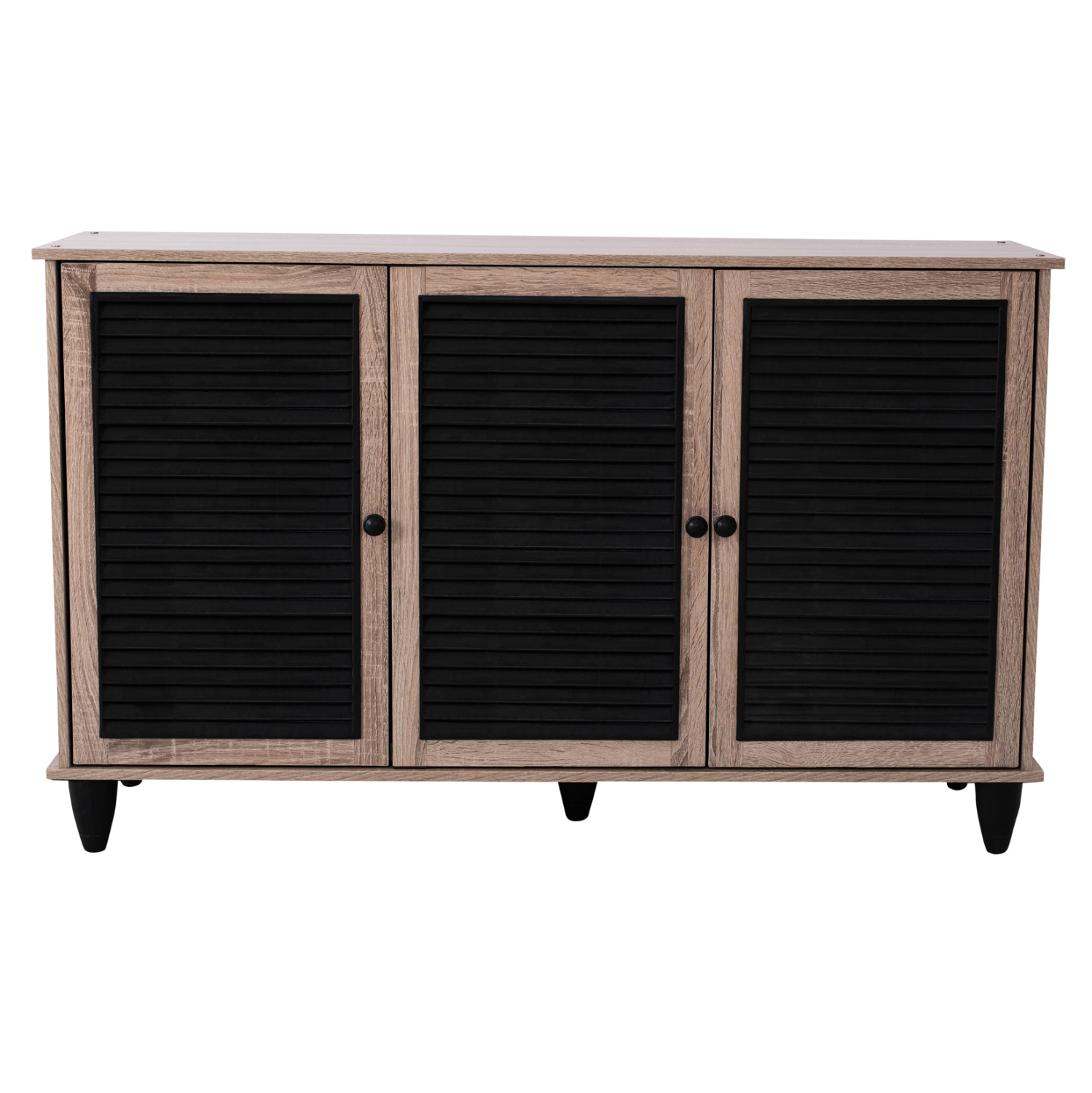 ΠΑΠΟΥΤΣΟΘΗΚΗ-ΝΤΟΥΛΑΠΙ MCKENNA 3ΠΟΡΤΕΣ HM2267.02 SONAMA-ΜΑΥΡΟ 112x30x68,5Υ εκ. 3