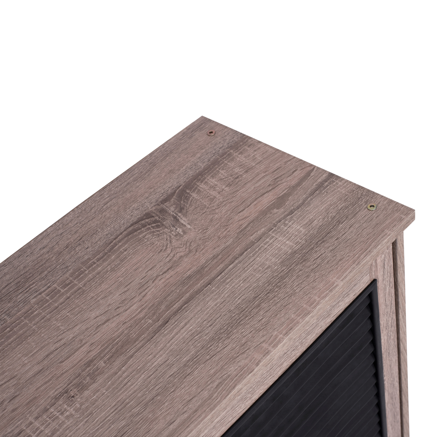 ΠΑΠΟΥΤΣΟΘΗΚΗ-ΝΤΟΥΛΑΠΙ MCKENNA 3ΠΟΡΤΕΣ HM2267.02 SONAMA-ΜΑΥΡΟ 112x30x68,5Υ εκ. 6