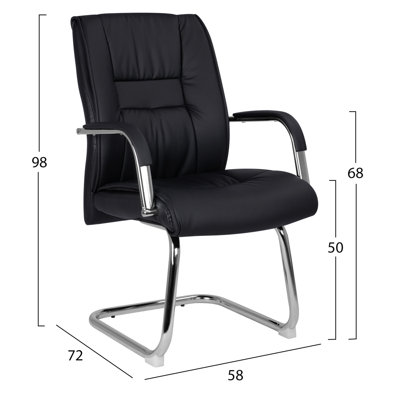 ΠΟΛΥΘΡΟΝΑ ΣΥΝΕΡΓΑΣΙΑΣ ANGEE HM1107.01 ΣΕ ΧΡΩΜΑ ΜΑΥΡΟ 58Χ72Χ98Yεκ. 2