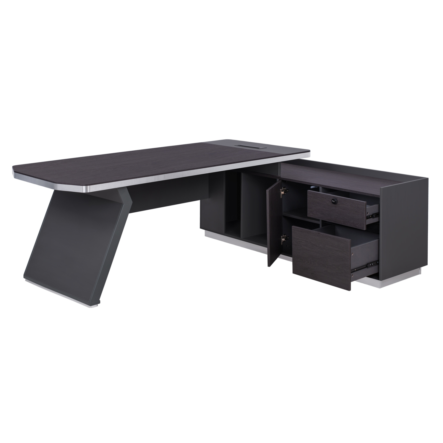 ΓΡΑΦΕΙΟ ΕΠΑΓΓΕΛΜΑΤΙΚΟ ΔΕΞΙΑ ΓΩΝΙΑ ROSEWOOD HM2084R 220X180X76Υ εκ. 3