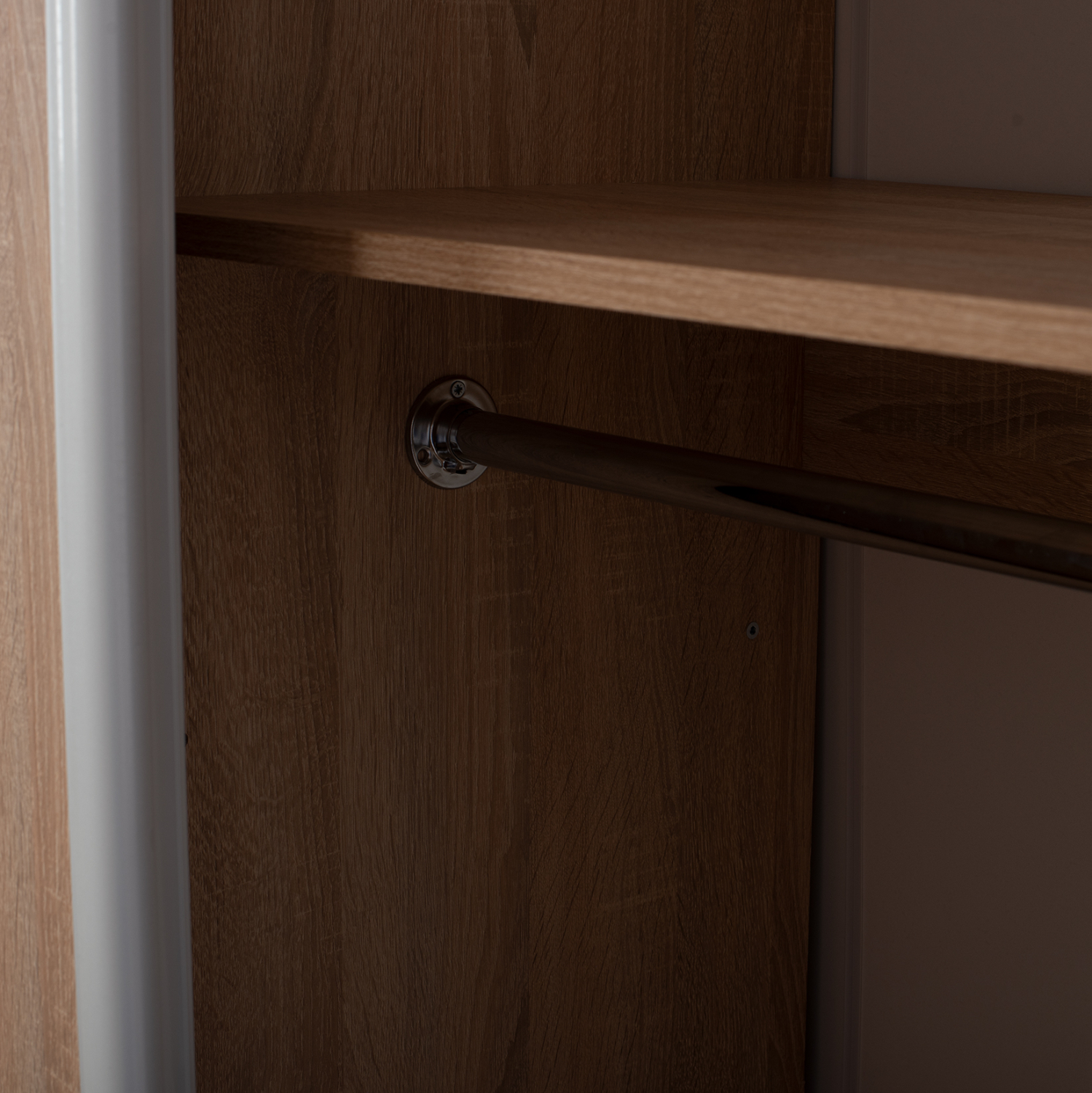 ΝΤΟΥΛΑΠΑ 3ΦΥΛΛΗ ΣΥΡΟΜΕΝΗ ΜΕ ΚΑΘΡΕΠΤΗ SONAMA OAK HM2435  200X60X210Υεκ 8