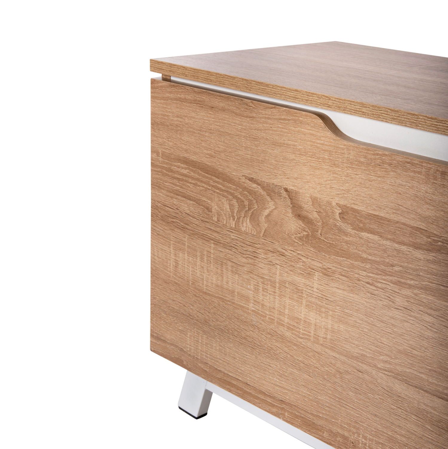 ΕΠΙΠΛΟ ΤΗΛΕΟΡΑΣΗΣ KIMIA HM8902.13 ΜΕΛΑΜΙΝΗ SONAMA-ΛΕΥΚΟ 180Χ35Χ48,5Υεκ. 7